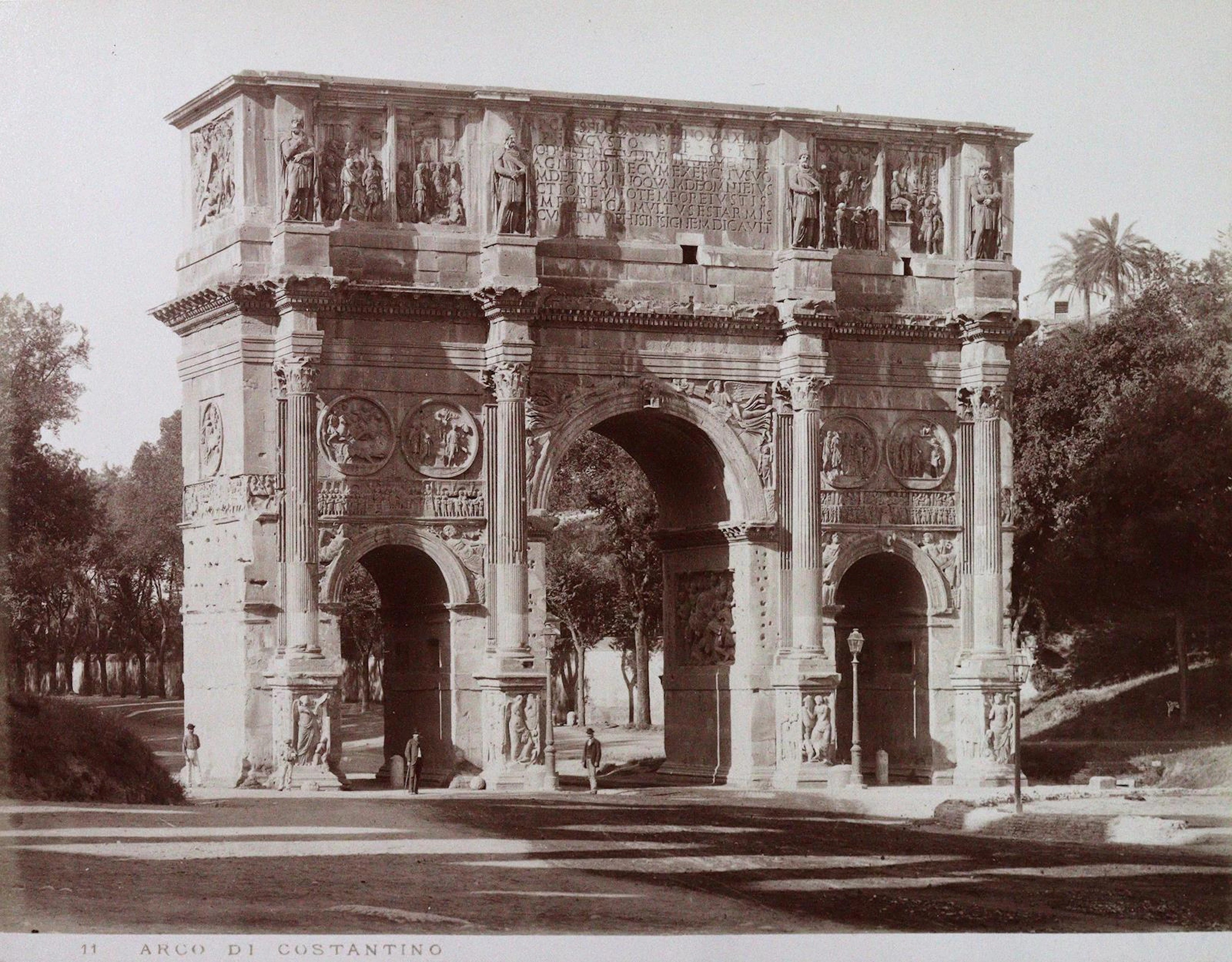 Rom. 20 Photographien versch. Ansichten und antike Stätten. 2. Hälfte