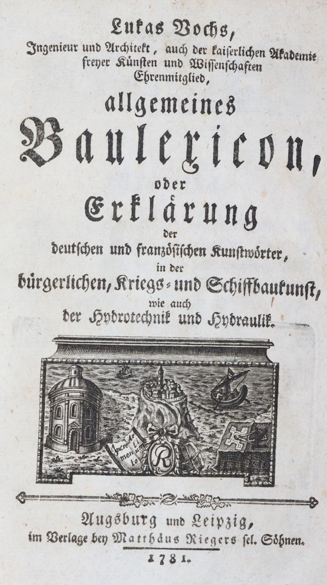 Voch,L. Allgemeines Baulexicon