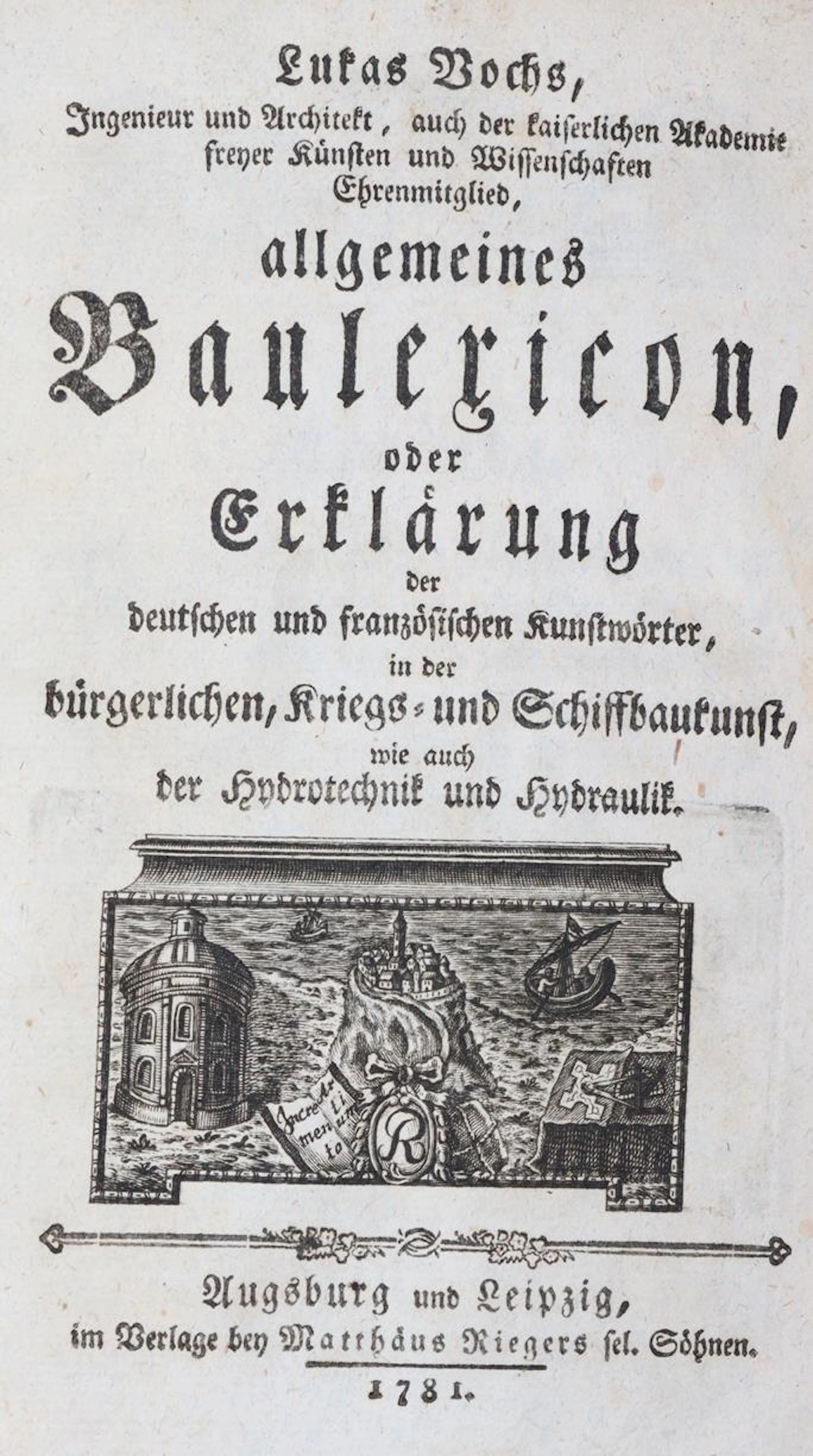 Voch,L. Allgemeines Baulexicon