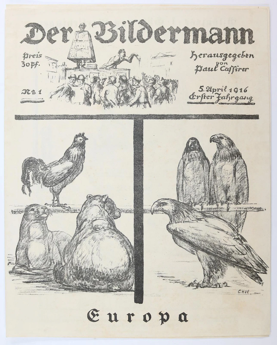 Bildermann, Der. Jg. 1