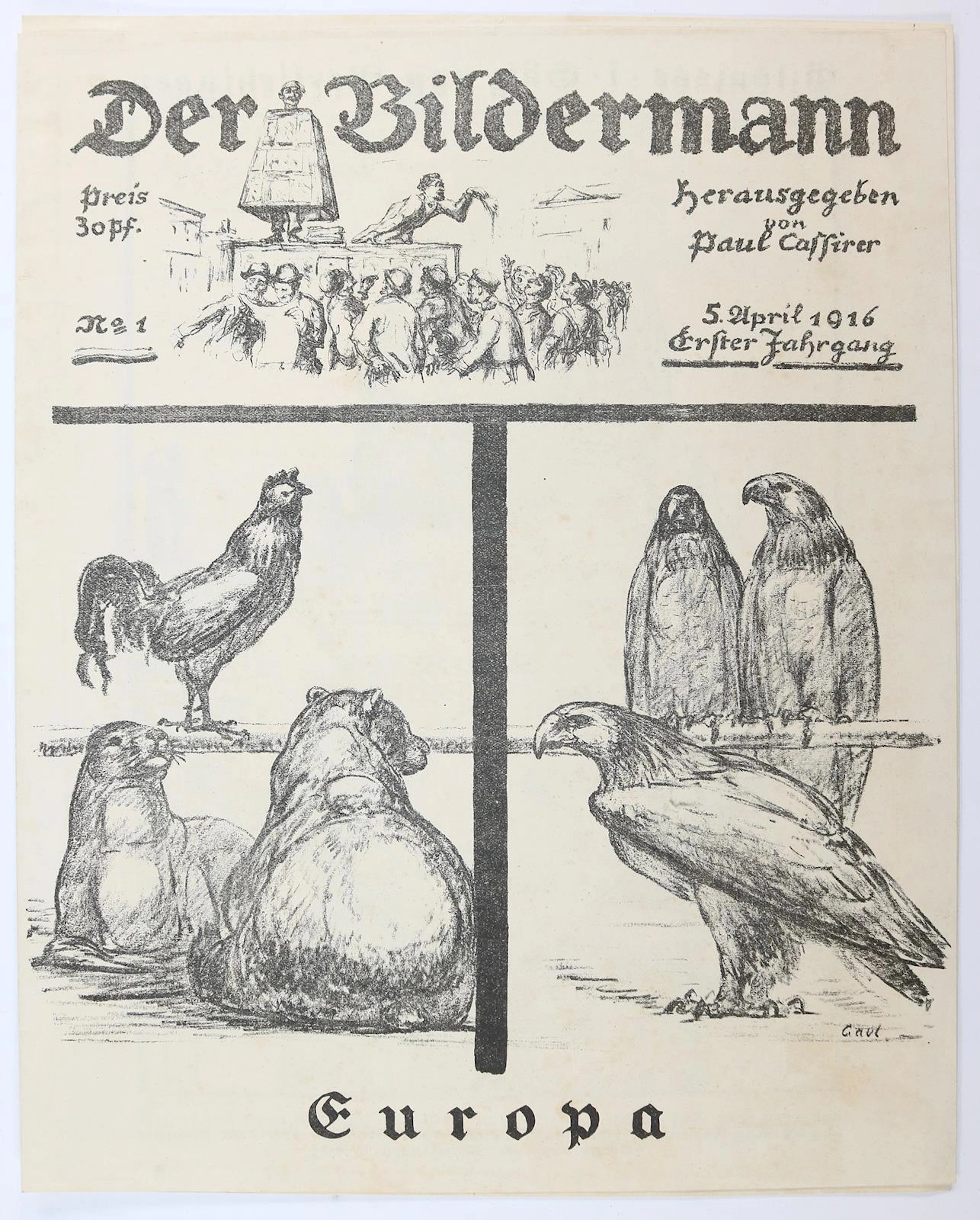 Bildermann, Der. Jg. 1