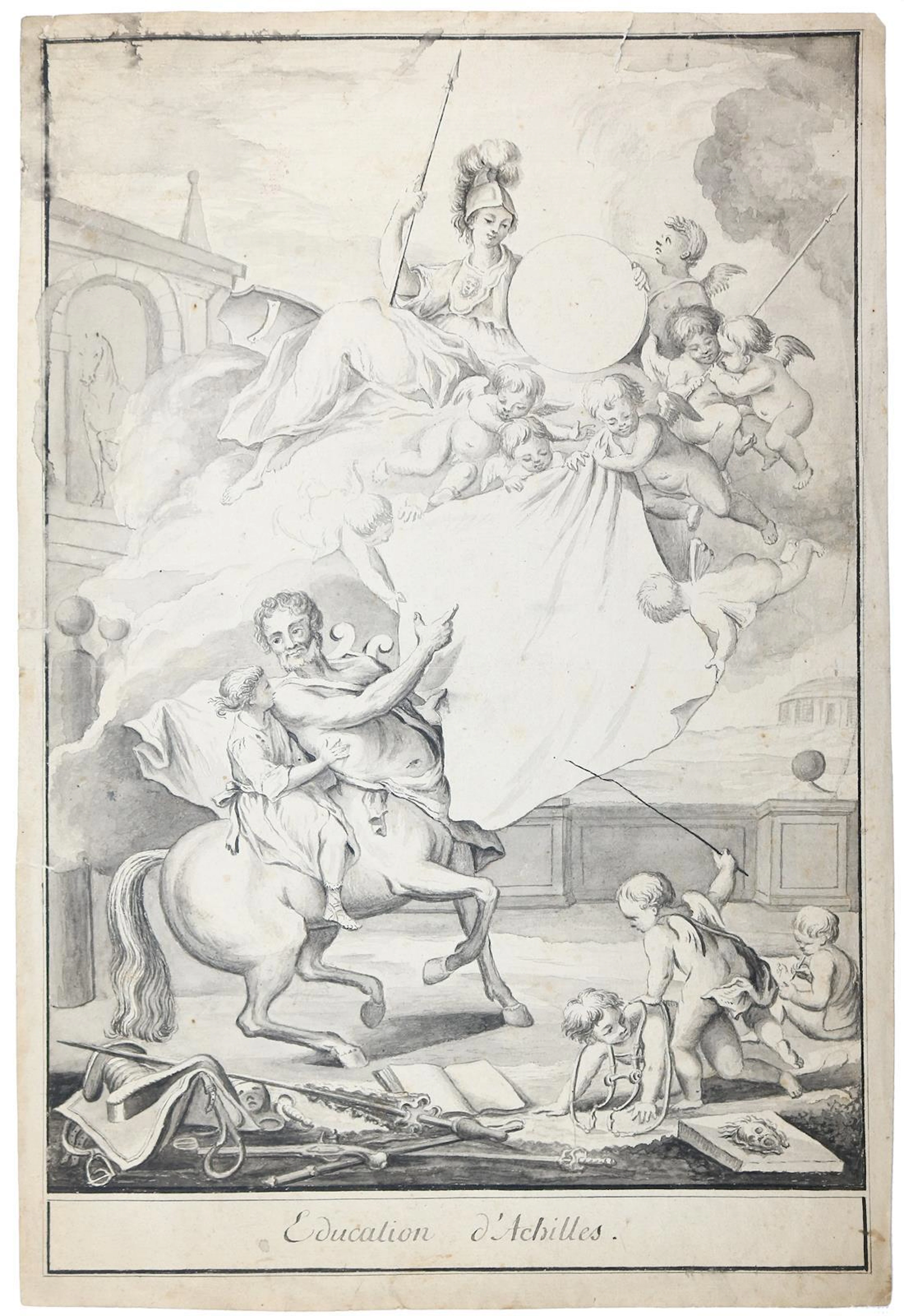 Cars, Laurent (1699 Lyon - Paris 1771) nach. Education d'Achilles.
