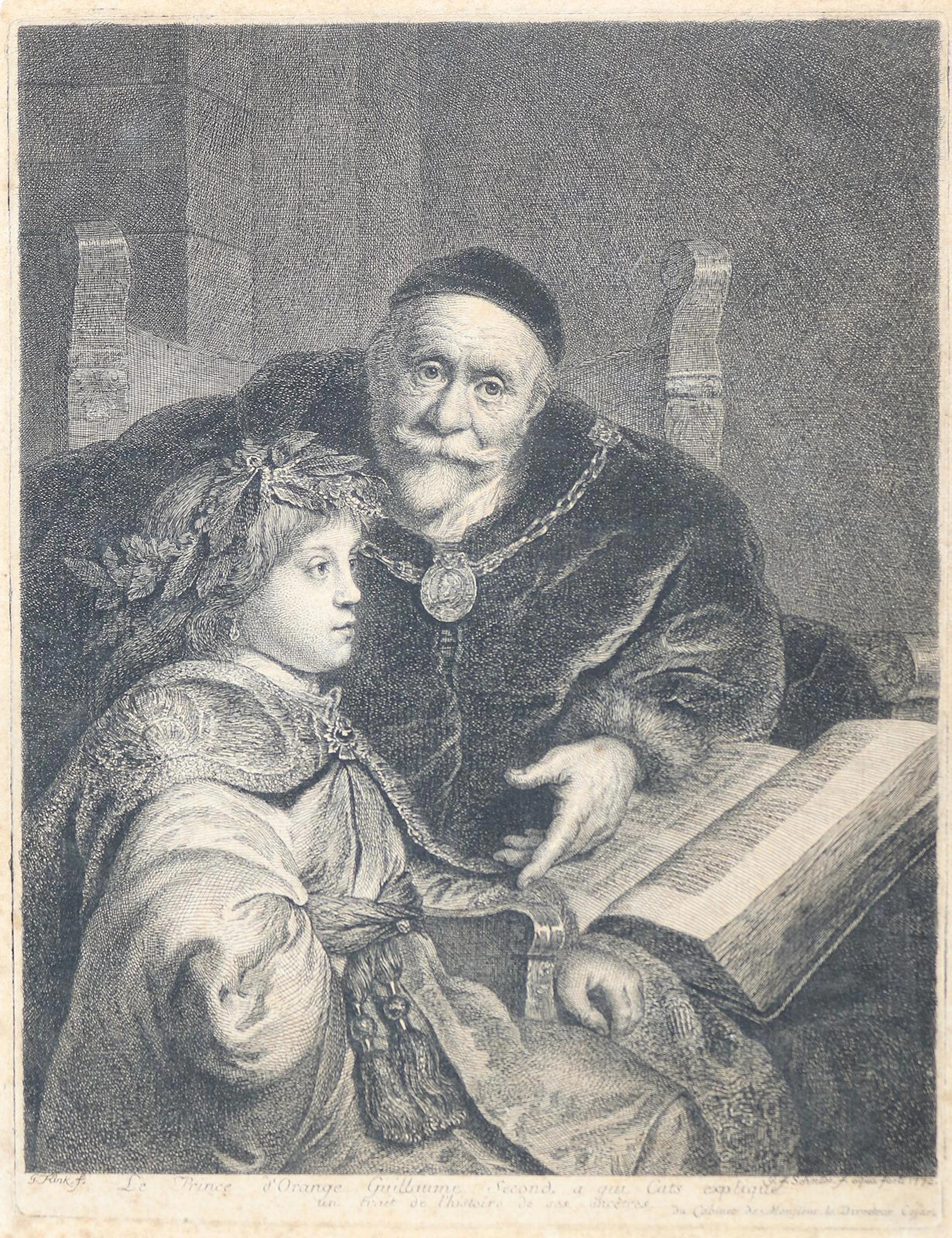 Schmidt, Georg Friedrich (1712 Berlin 1775). Wilhelm II. von Oranien