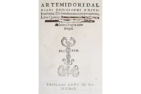 Artemidorus Daldianus.