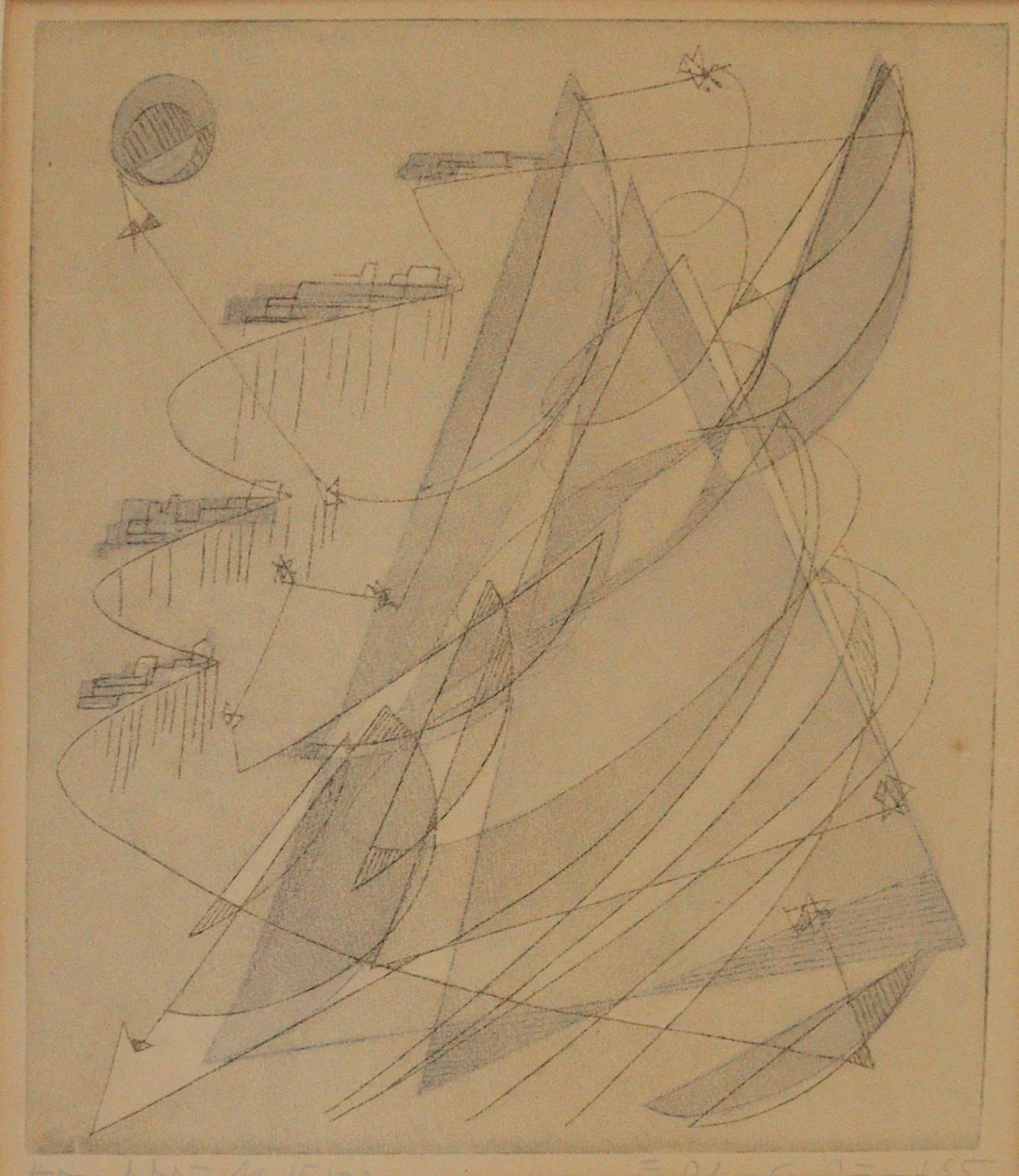 Staeger, Ferdinand (1880 Trebitsch - Waldkaiburg 1976) u.a. Die versunkene