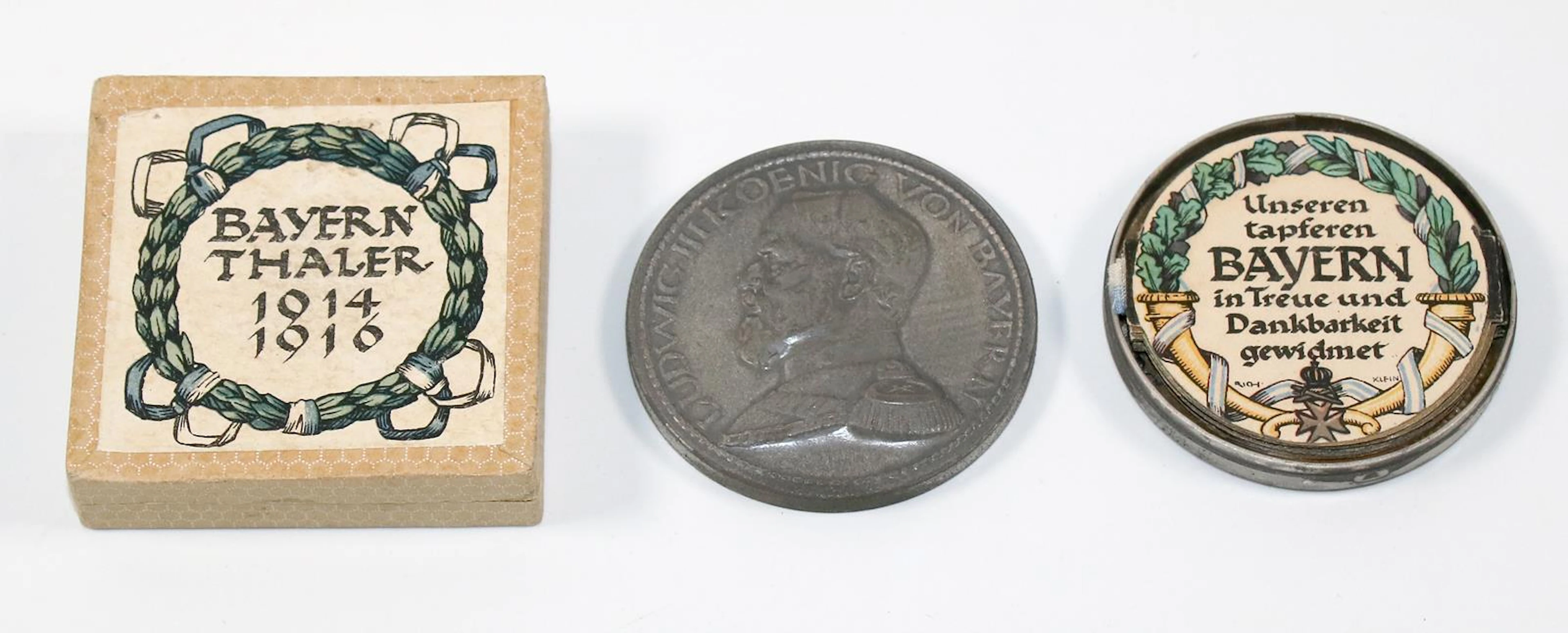 Schraubtaler. Bayern-Thaler