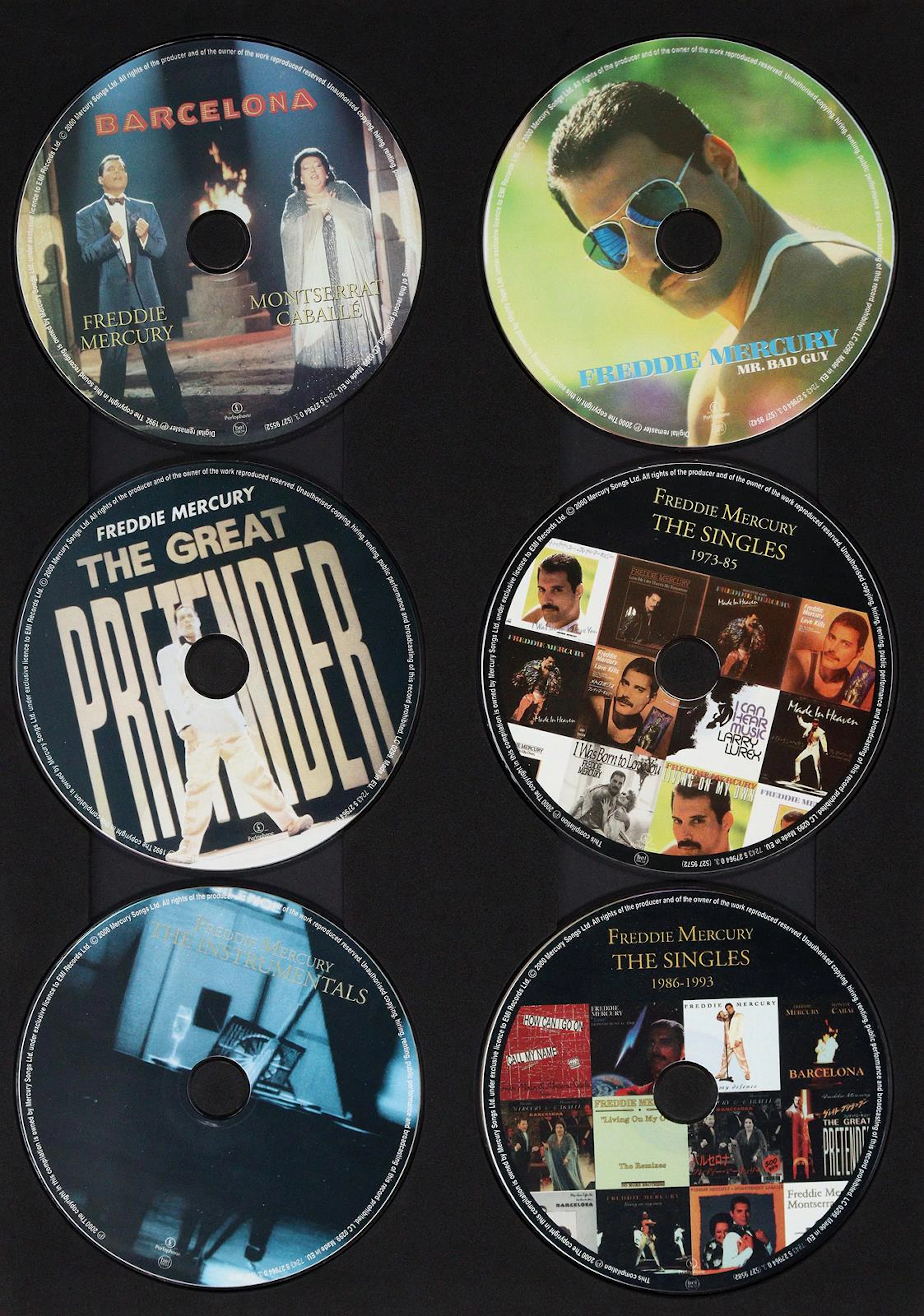 Freddie Mercury. The Solo Collection. Parlophone Records
