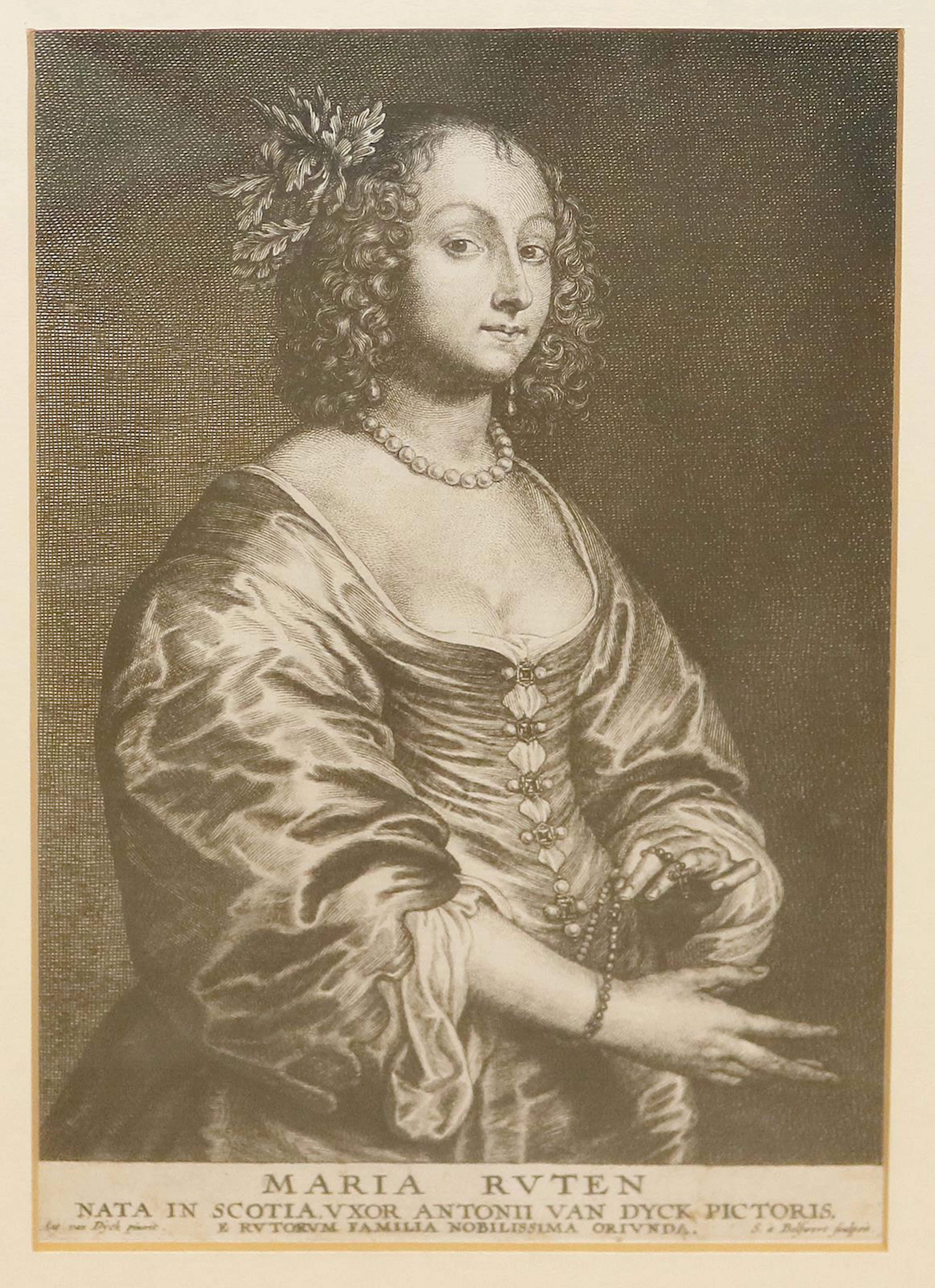 Bolswert, Schelte Adams (1586 Bolsward - Antwerpen 1659). Maria Ruten