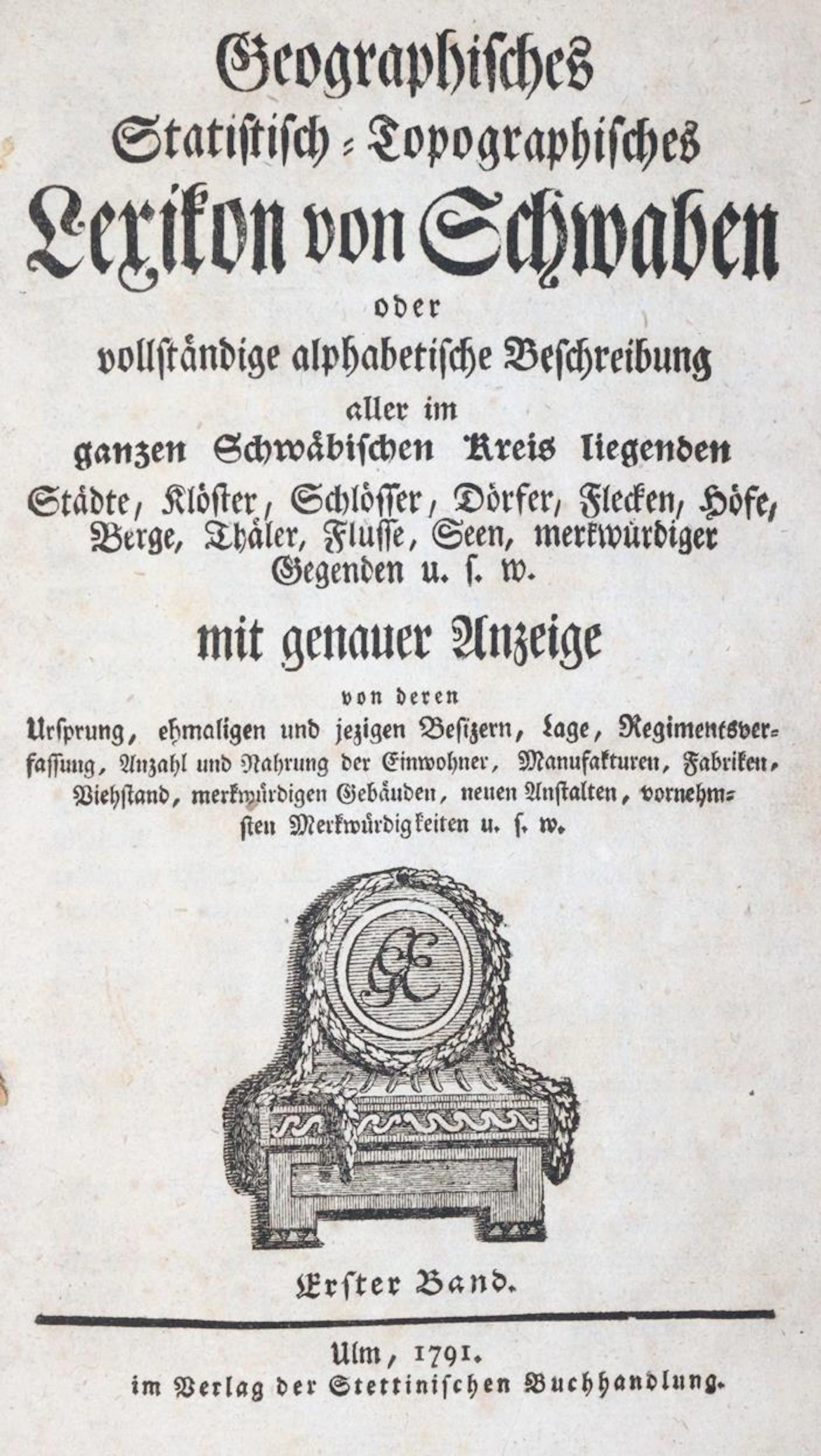 (Röder,P.L.H.). Geographisches statistisch-topographisches Lexikon
