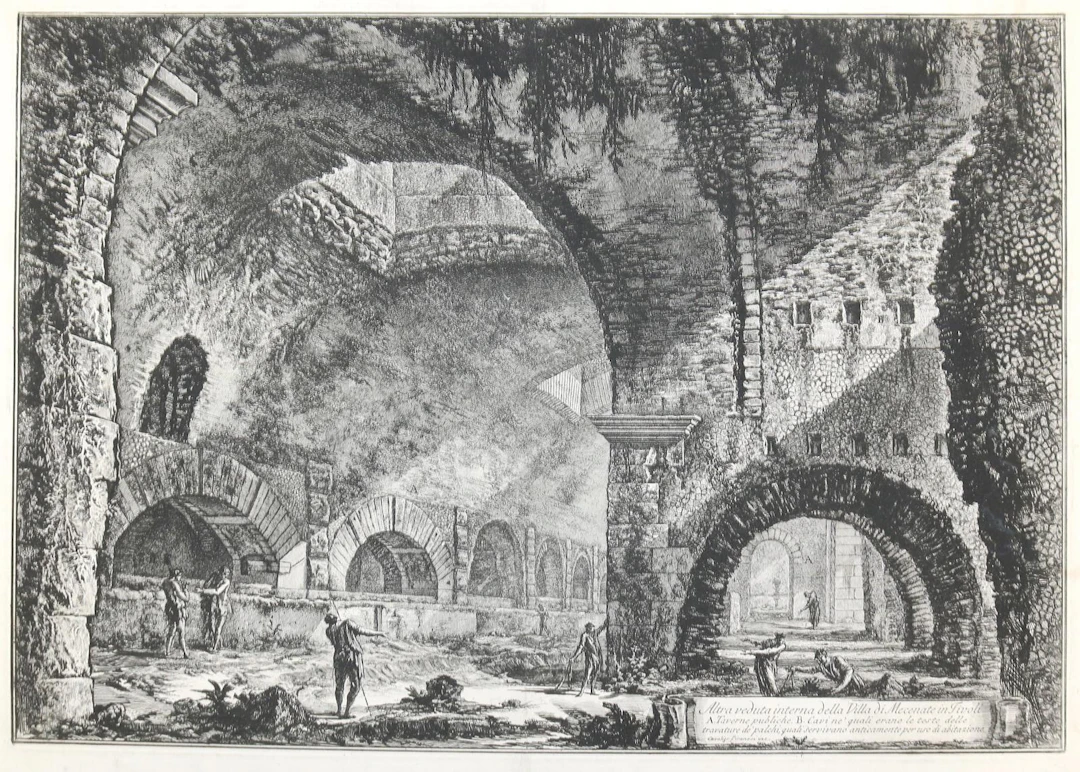 Piranesi, Giovanni Battista (1720 Mogliani - Rom 1778). Altra veduta
