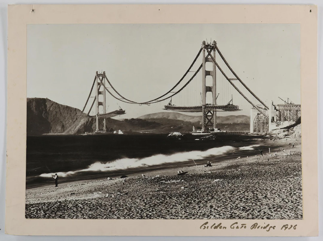 Golden Gate Bridge. Photogr.