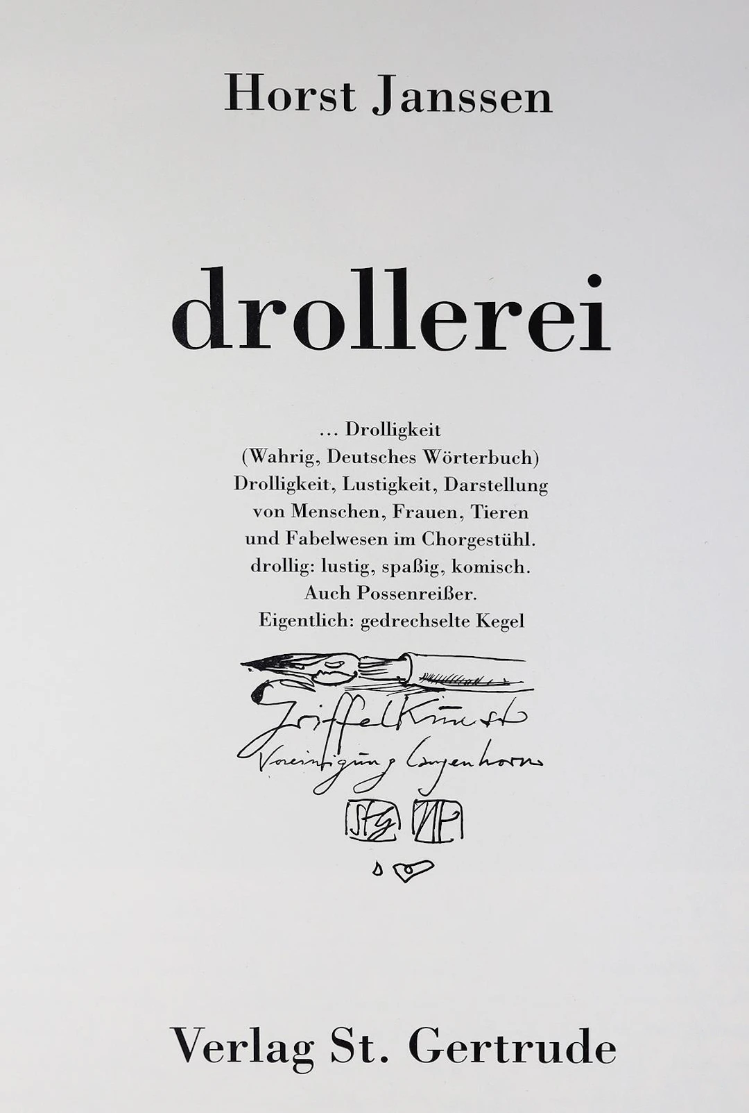 Janssen,H. Drollerei. Hbg.