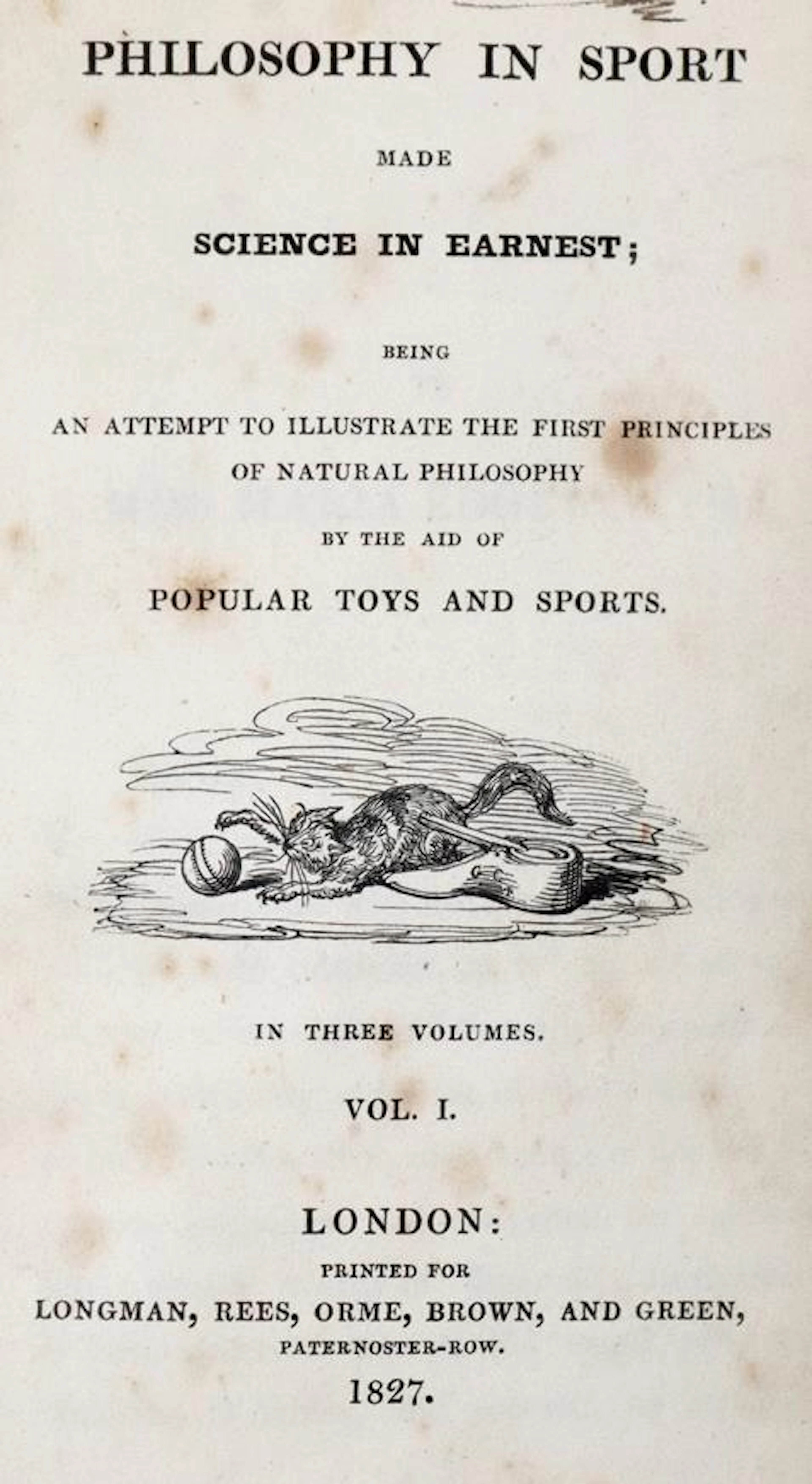 (Paris,J.A.). Philosophy in Sport made Science in Earnest
