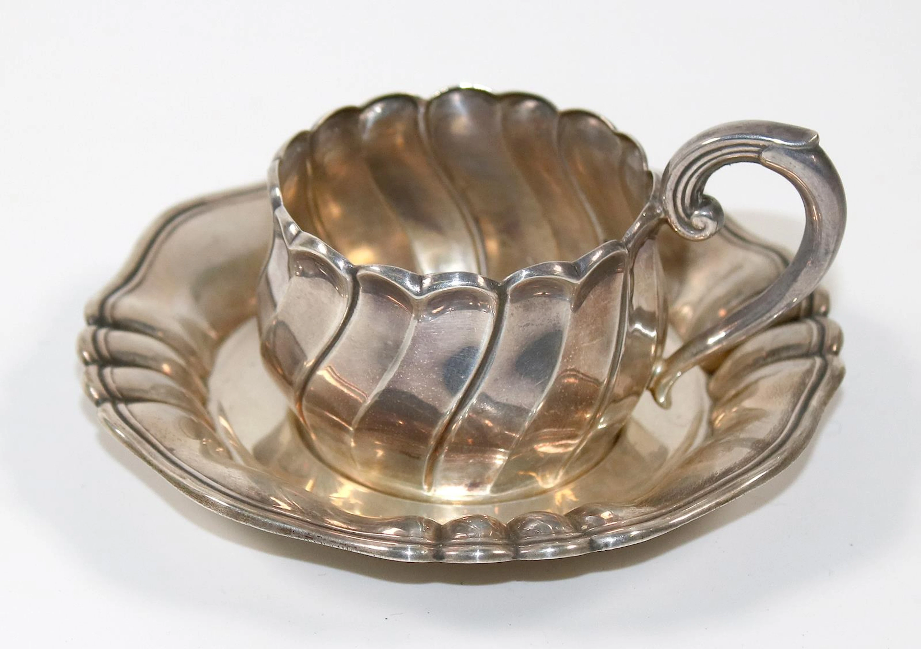 Gottlieb Kurz Schwäbisch Gmünd. Mokka- o. Espressotasse. Geschweifter