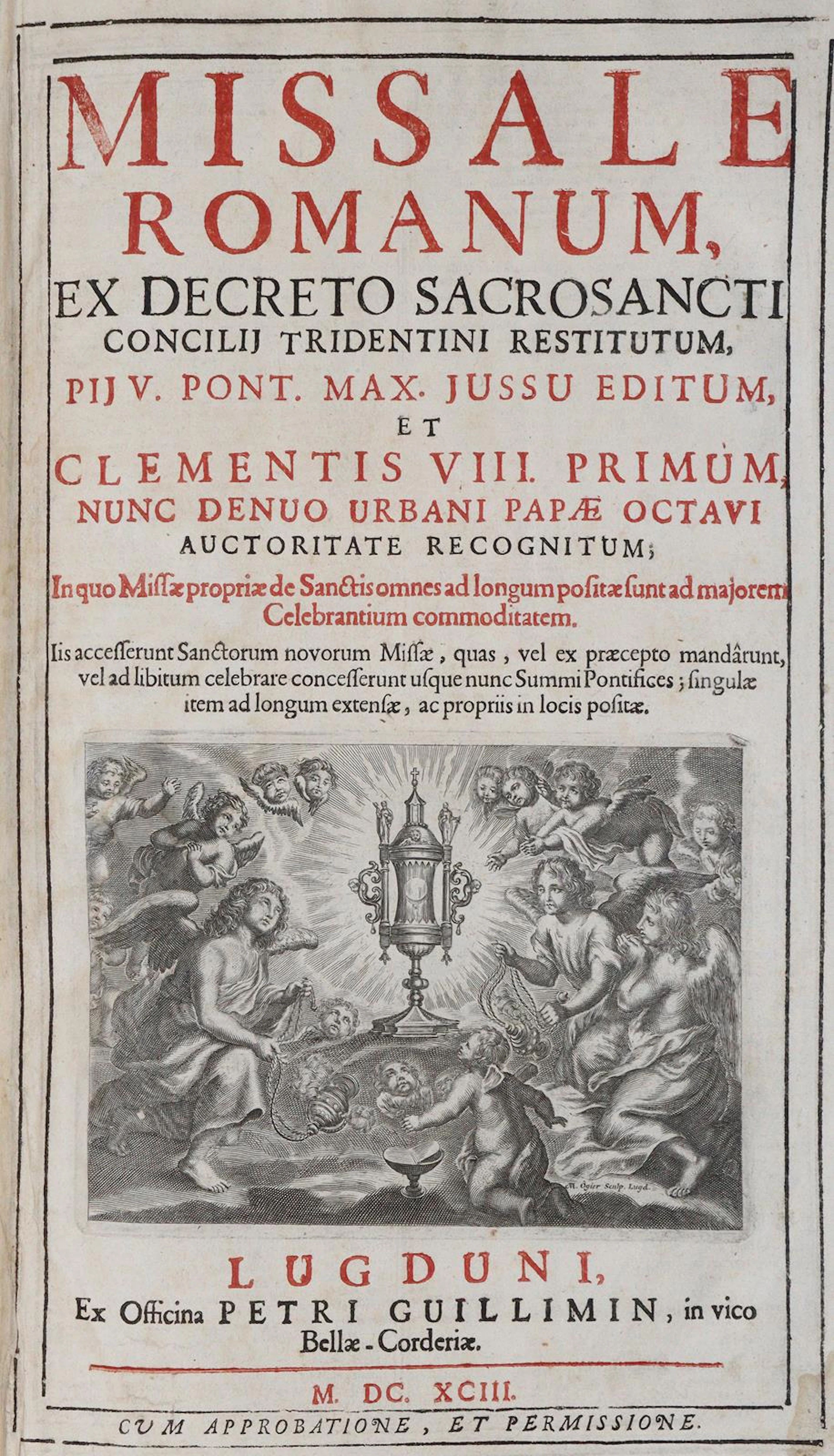 Missale Romanum ex decreto... Lyon