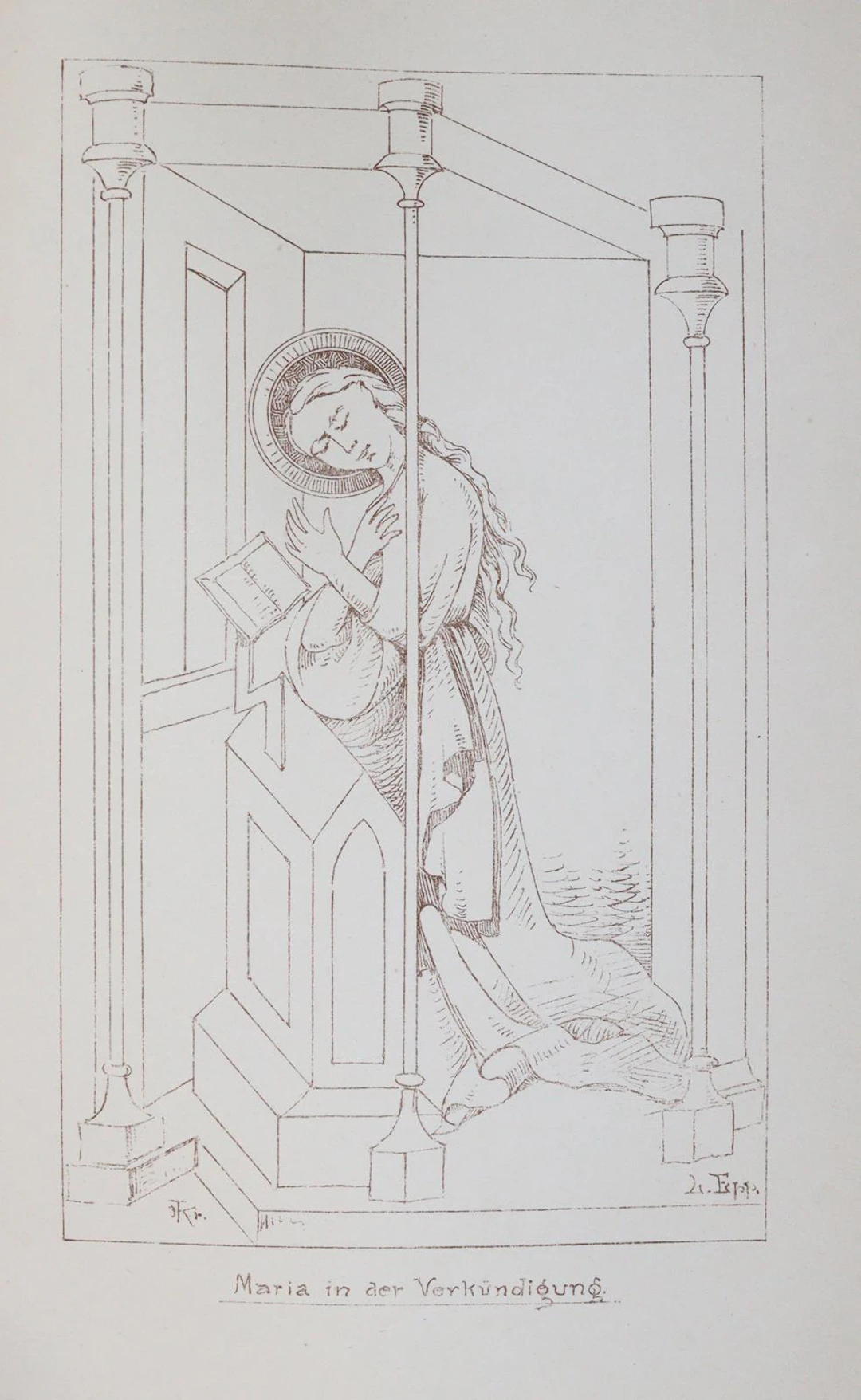 Leutz,L. Die Gothischen Wandgemälde in der Burgkapelle zu Zwingenberg