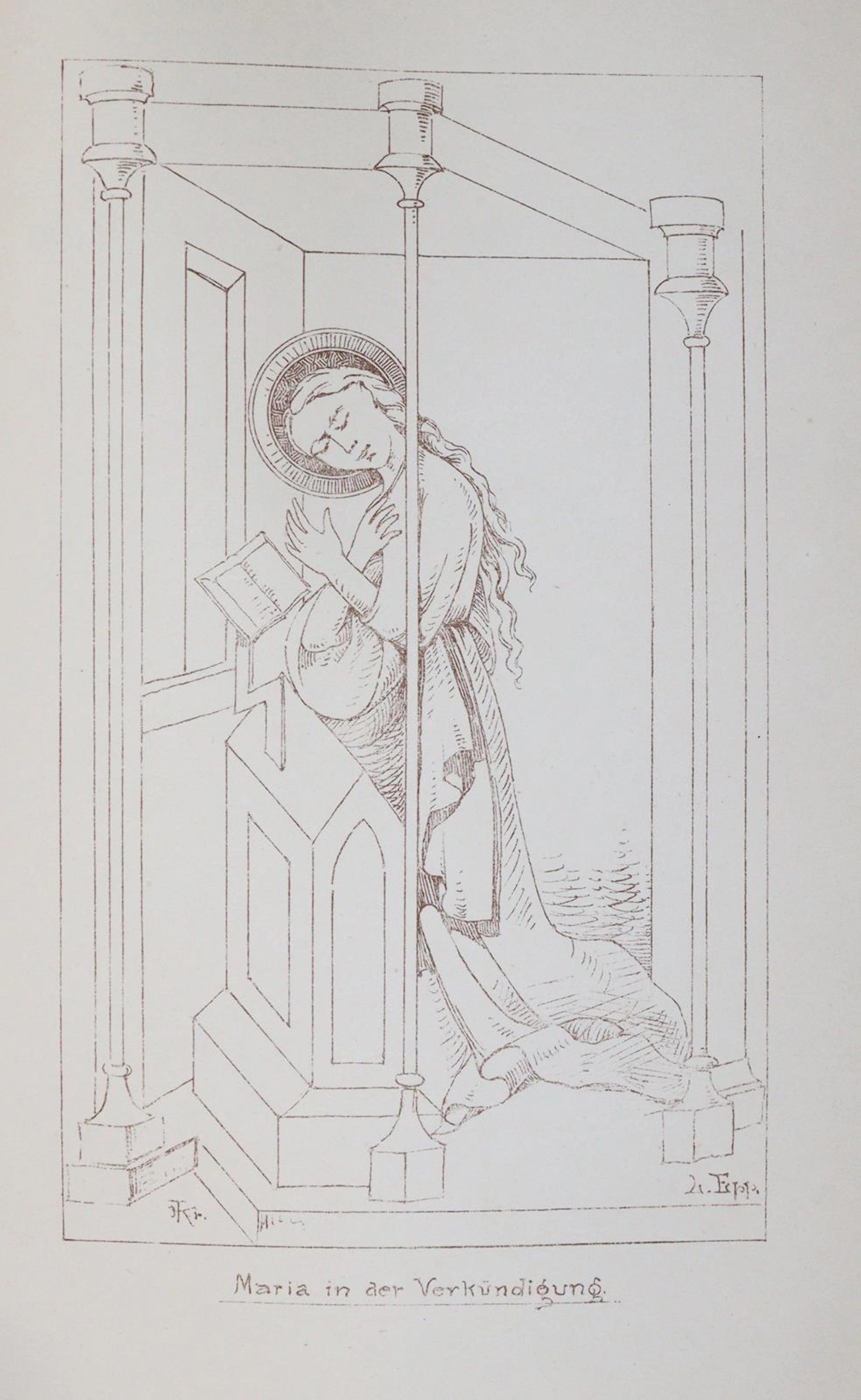 Leutz,L. Die Gothischen Wandgemälde in der Burgkapelle zu Zwingenberg