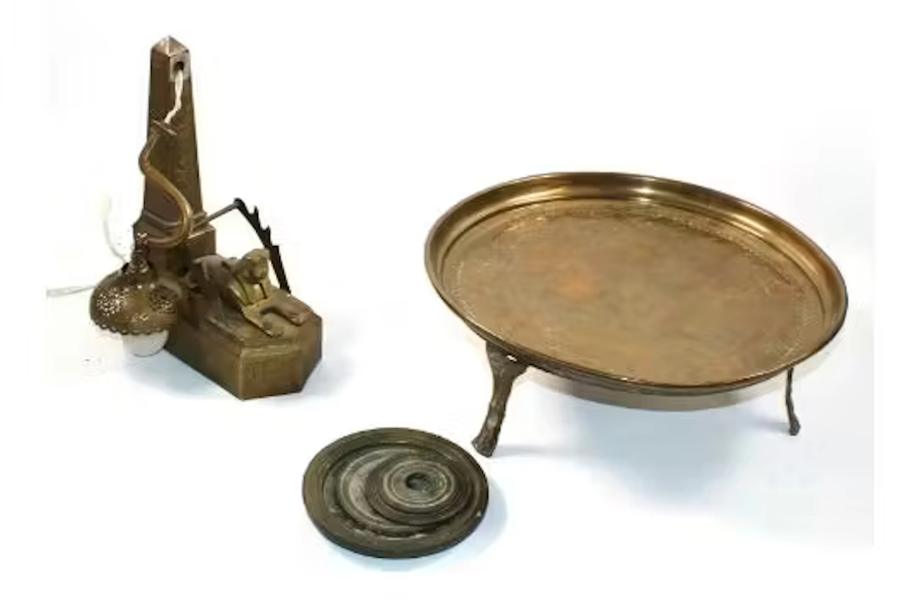 Islamische Bronzegegenstände.