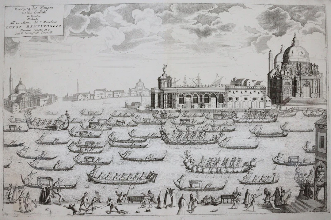 Via, della Alessandro (ca. 1660 - ca. 1729). Veduta del Tempio della