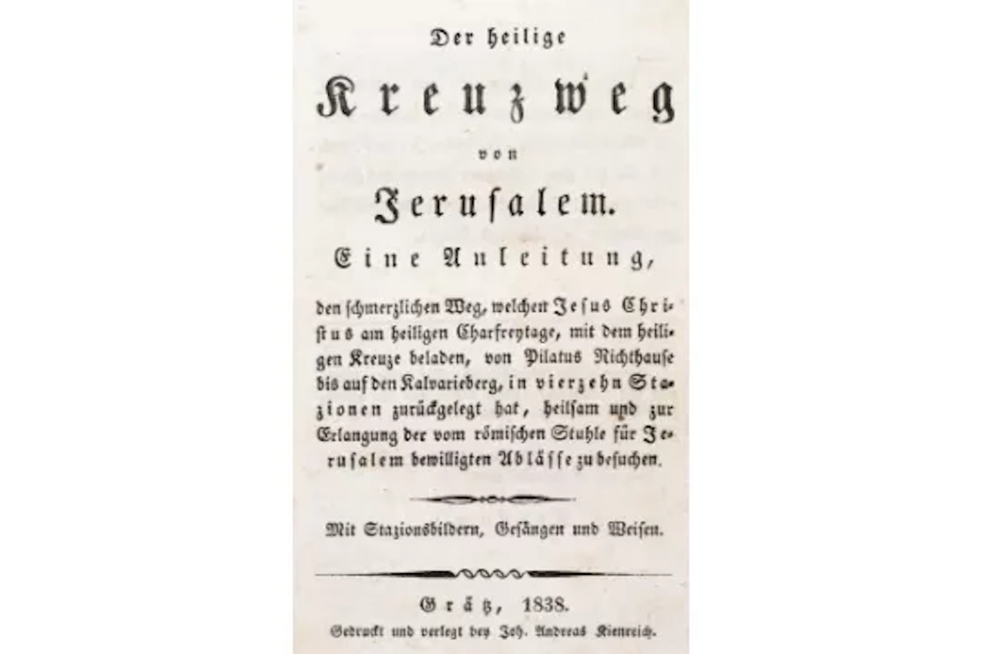 Heilige Kreuzweg von Jerusalem, Der.