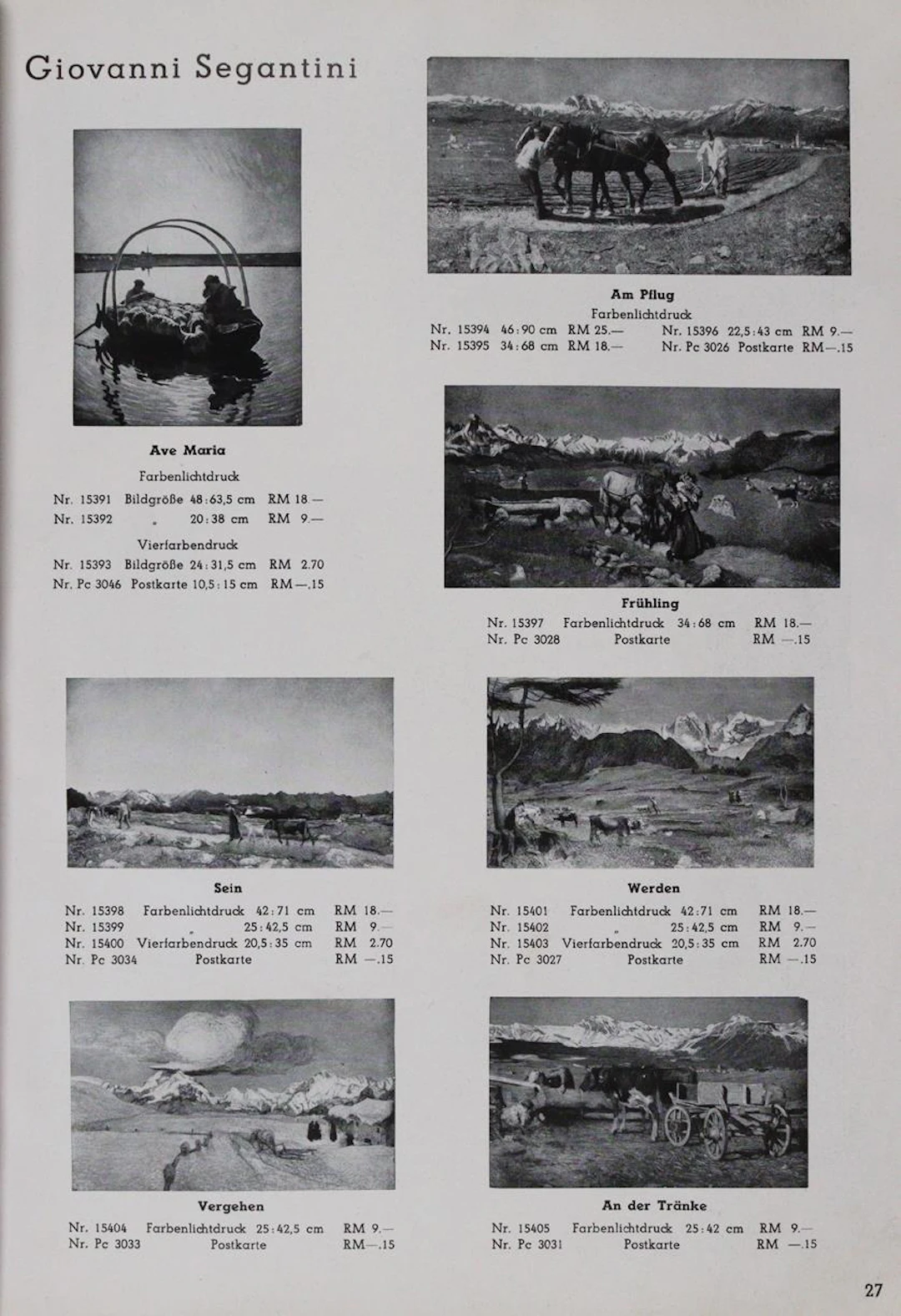 Seidel,H. Jubiläums- und Hauptkatalog. Stade (ca. 1935). 4°. Mit zahlr.