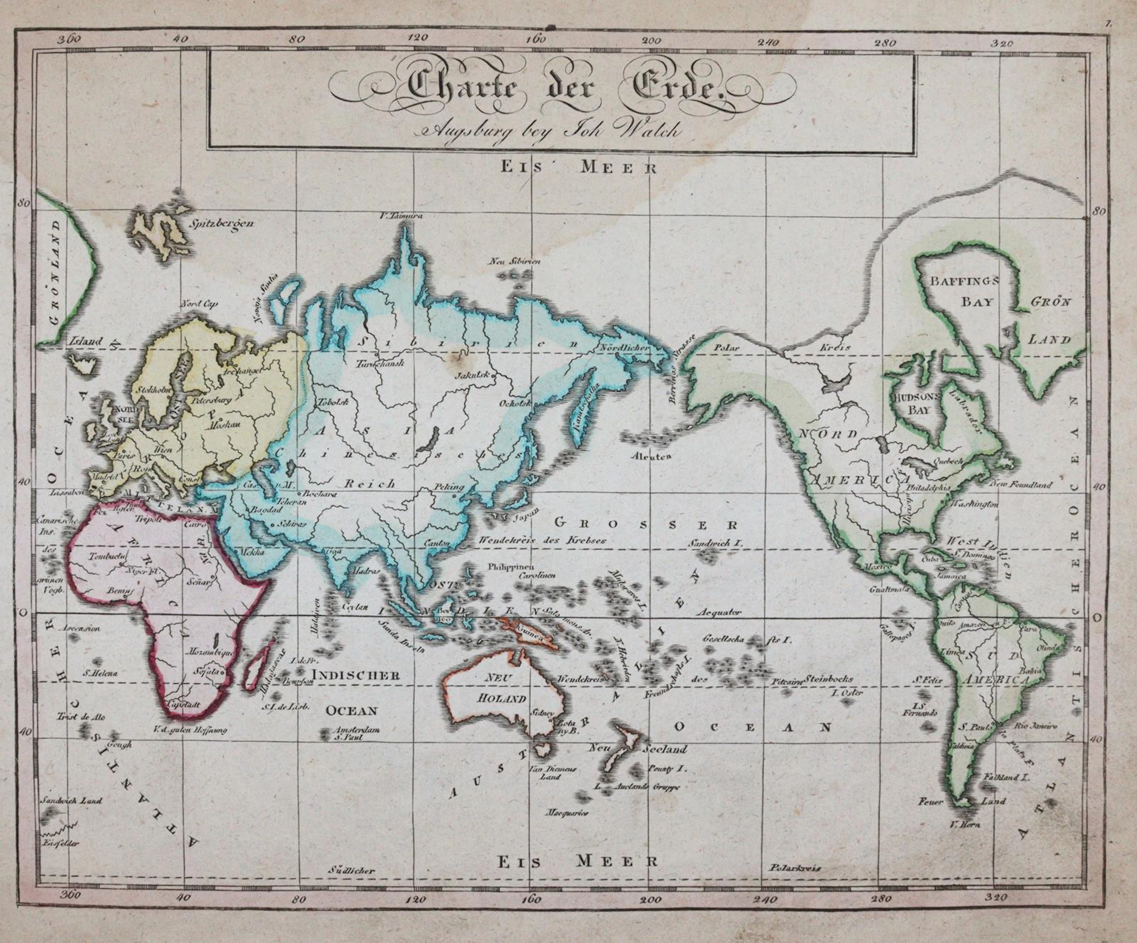 Walch,J. Neuester Schul-Atlas