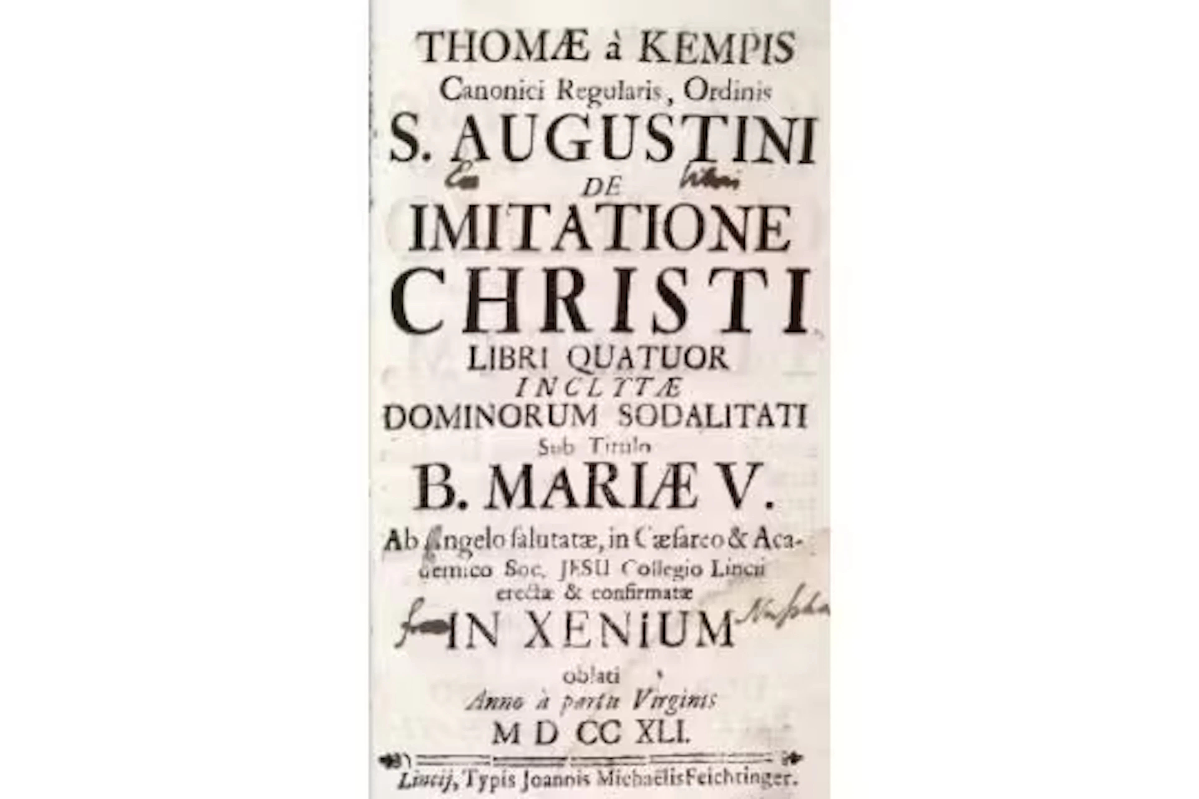 Thomas von Kempen.