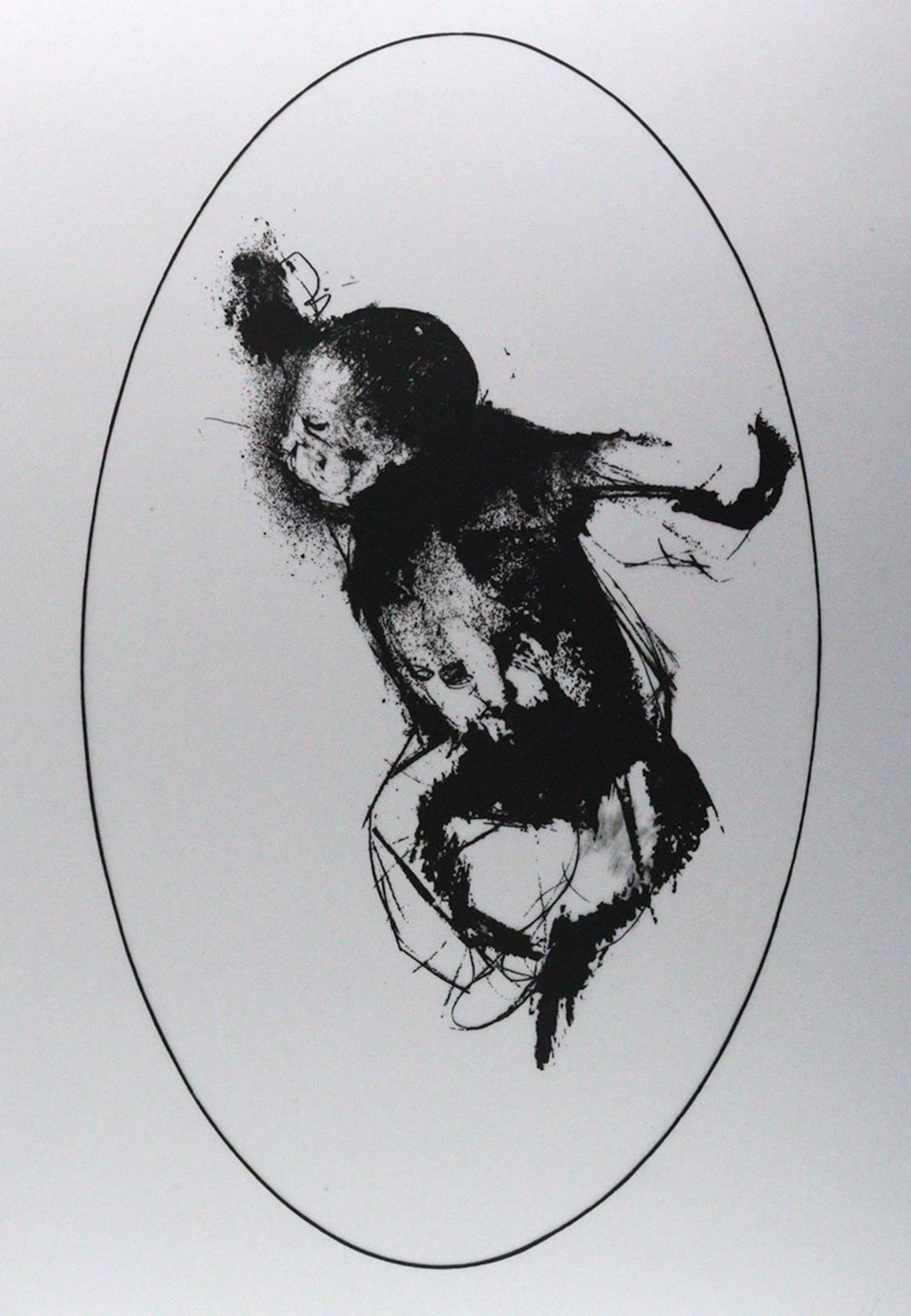 Del Arco, Jon Ander (1968 Madrid). Los Santos Inocentes IV. Serigraphie