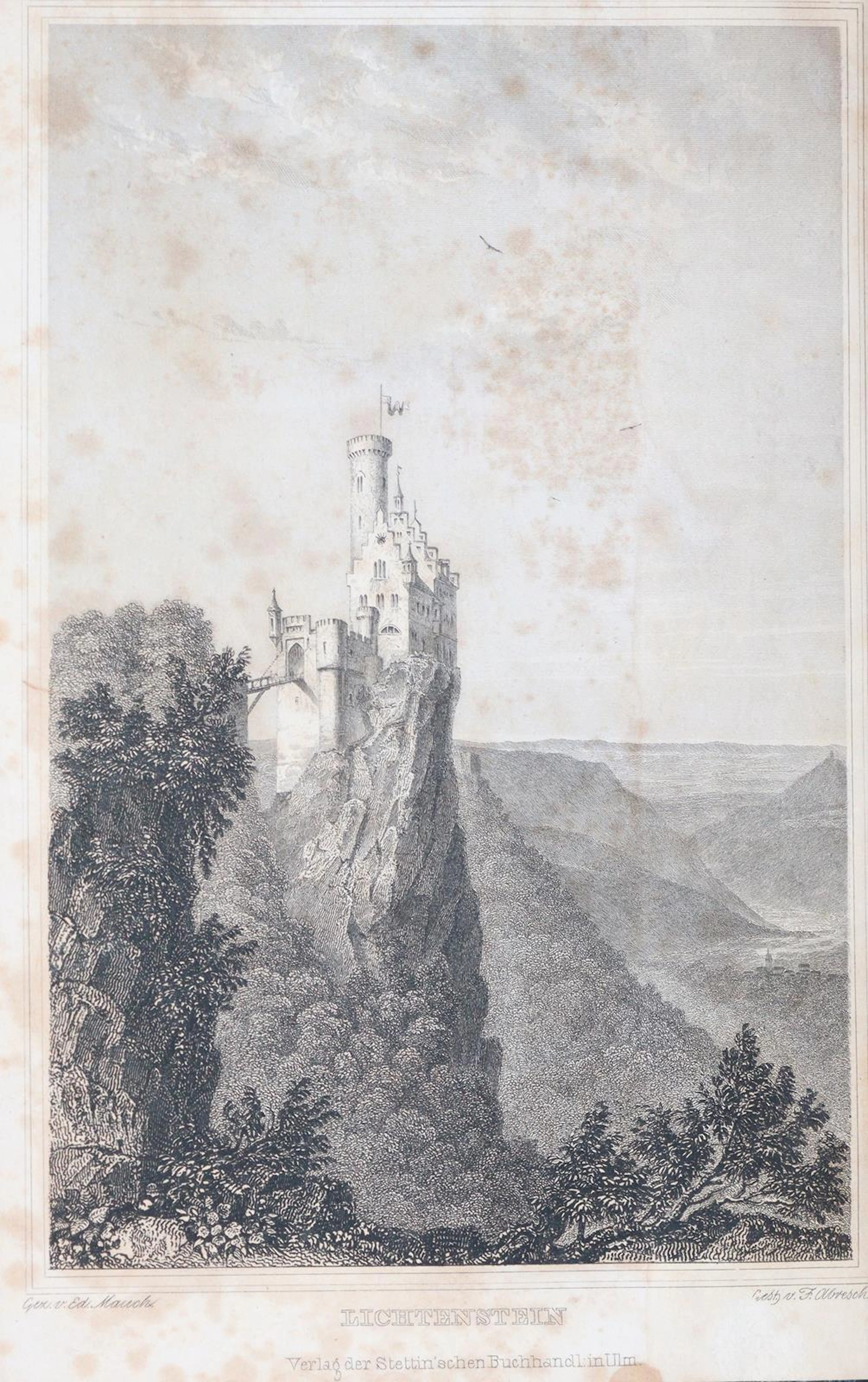 Gratianus,C.C. Die Ritterburg Lichtenstein