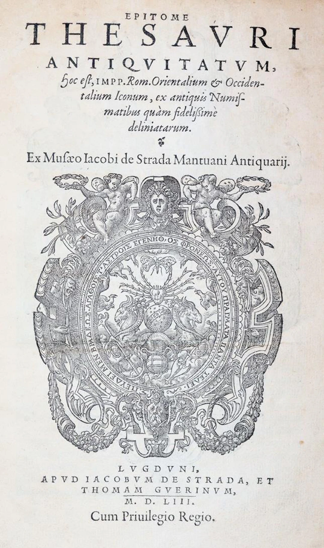Strada,J.de. Epitome thesauri antiquitatum