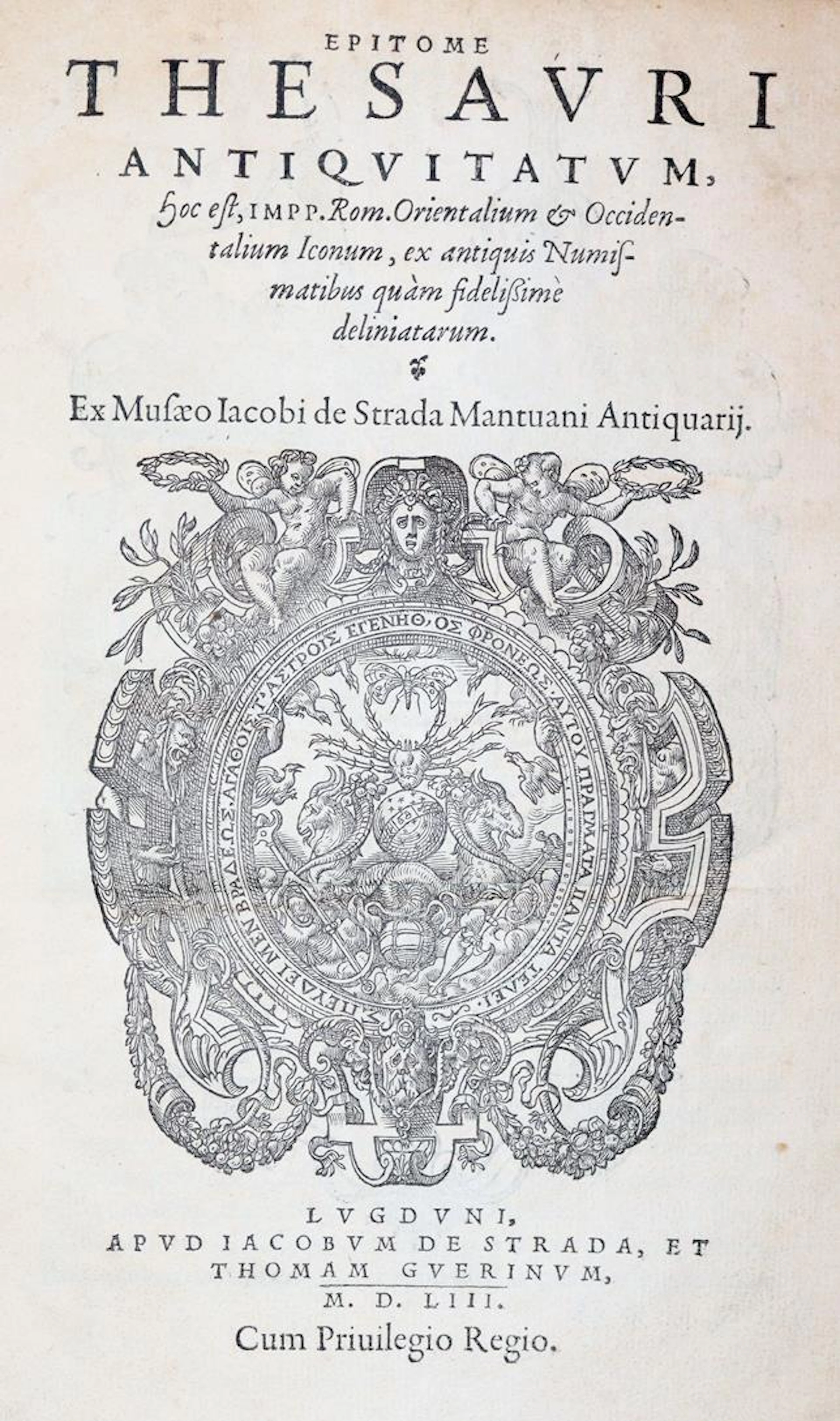 Strada,J.de. Epitome thesauri antiquitatum