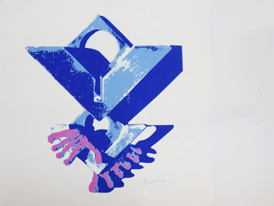 Antinori, Ugo (geb. 1947 Acquasparta). Tre Serigrafie (Deckeltitel).