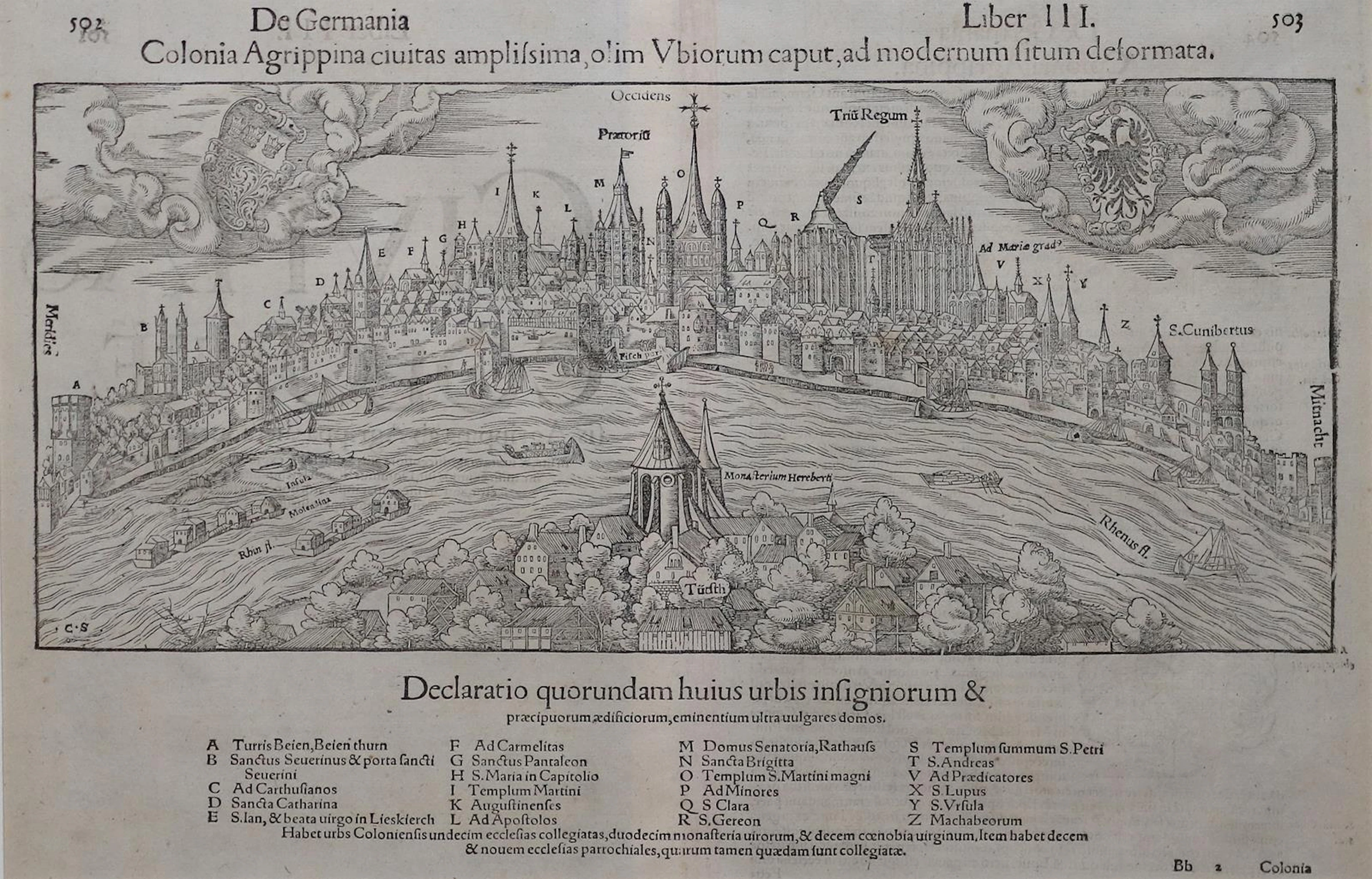 Münster, Sebastian (1488 Ingelheim - Basel 1552)