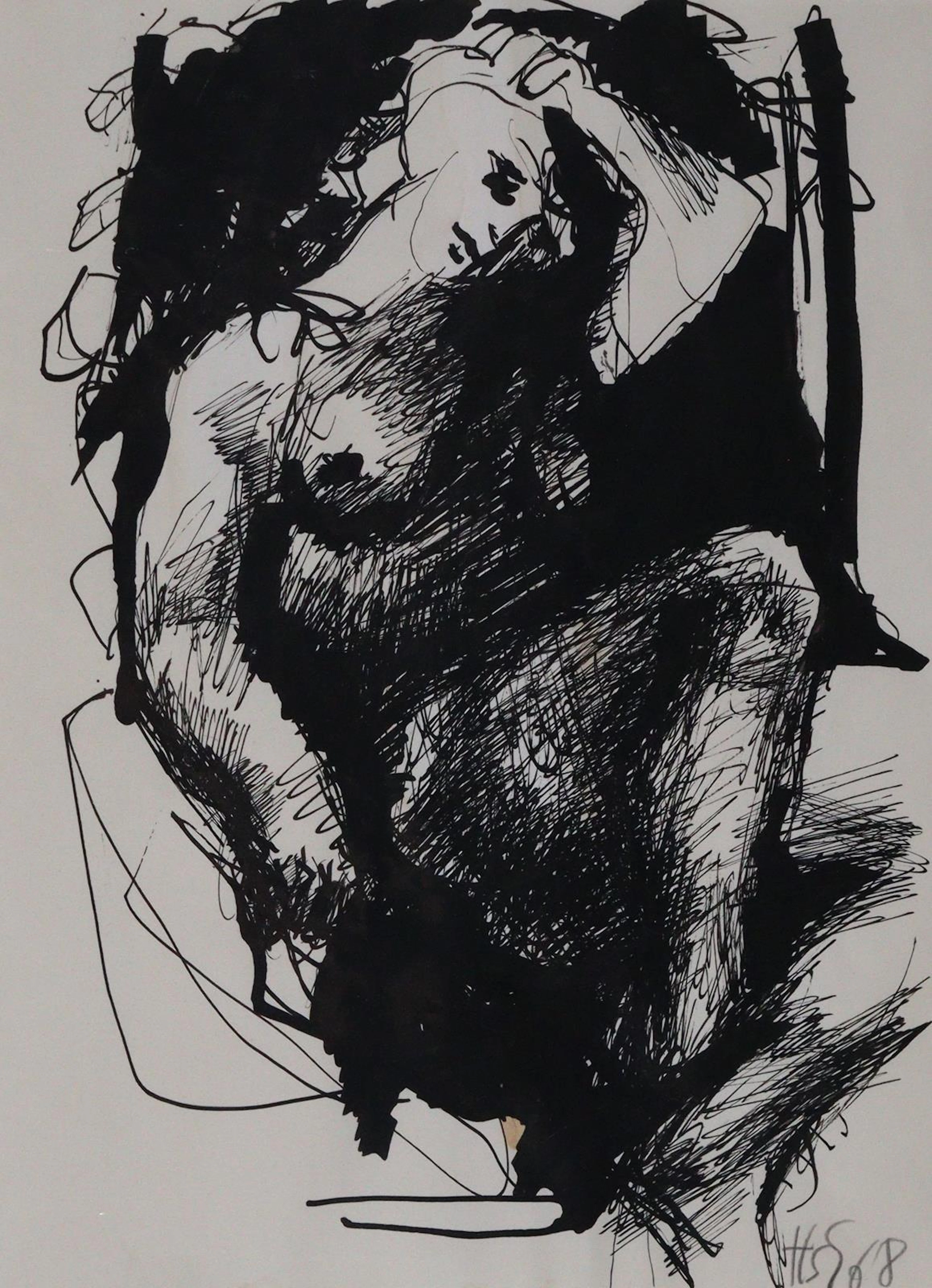 Schubert, Herwig (1926 Salzburg - Zürich 2019). 37 figurative Zeichnungen