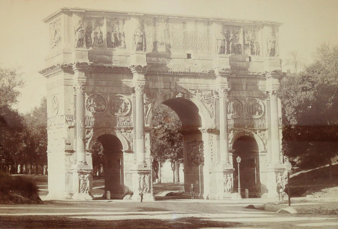 Konstantinsbogen. Unbekannter Photograph