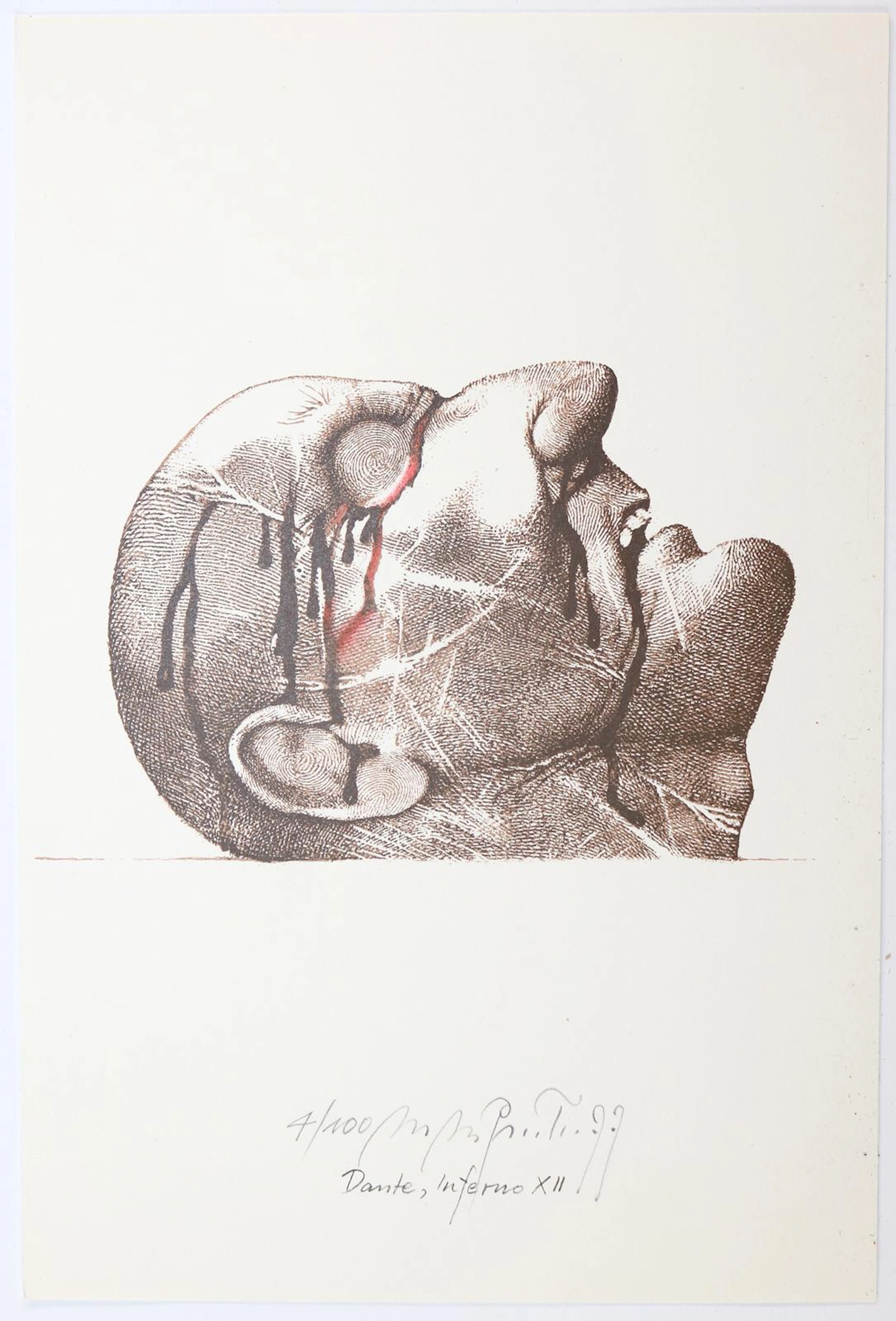 Prechtl, Michael Mathias (1926 Amberg - Nürnberg 2003). Dante