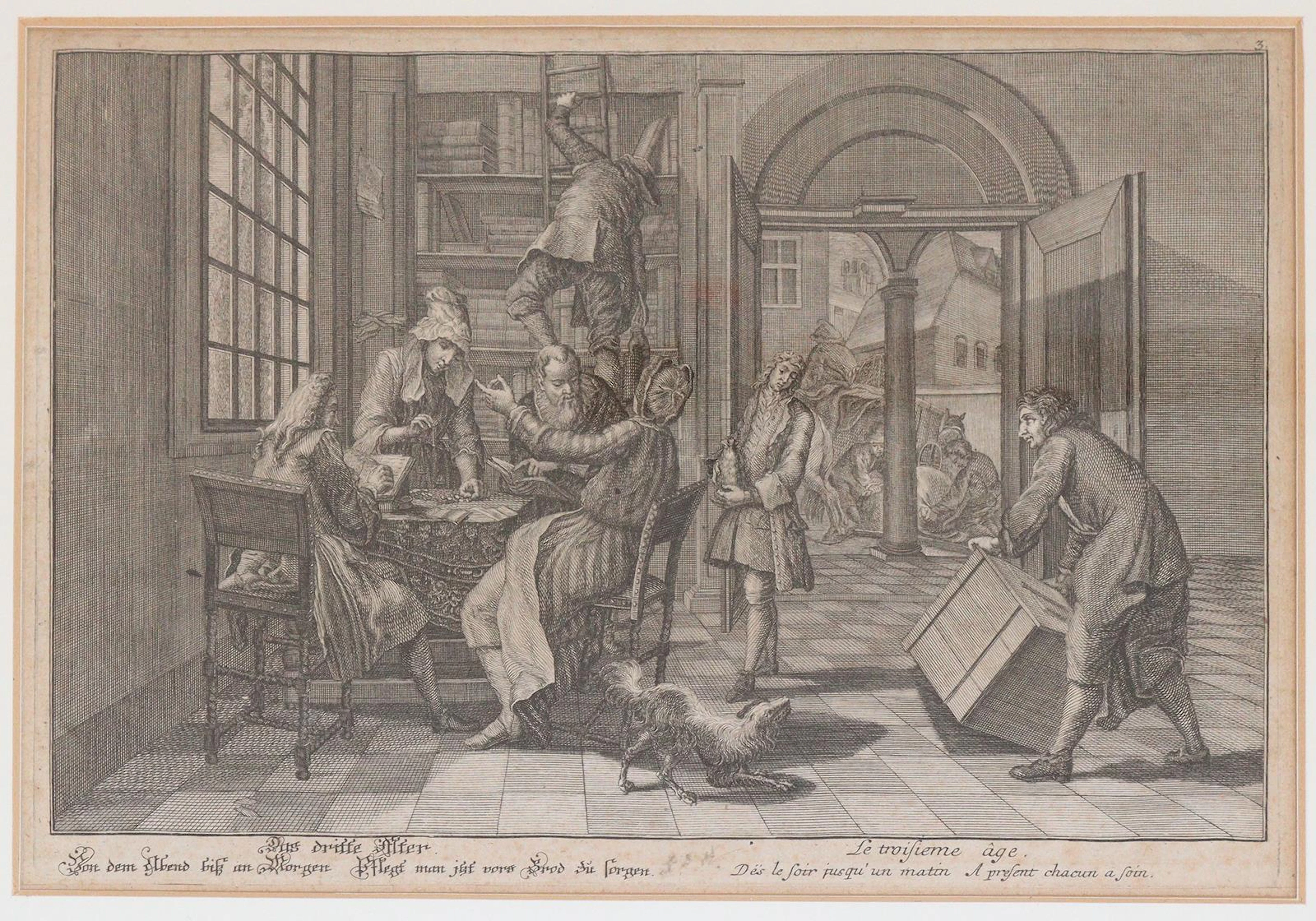 Pfeffel, Johann Andreas (1674 Bischoffingen - Augsburg 1748)nach. Das erste