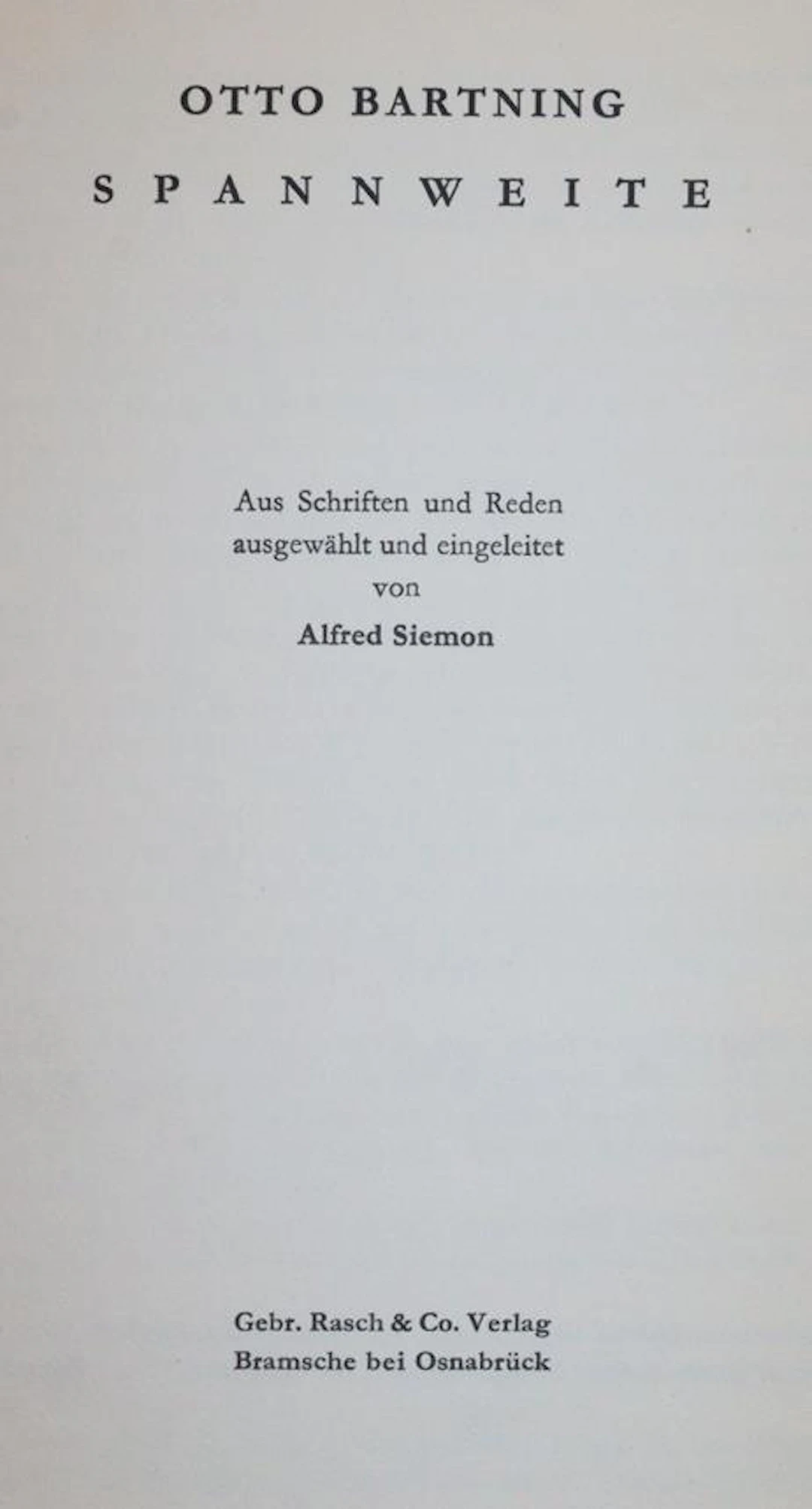 Bartning,O. Ca. 20 Schriften (19 Hs.