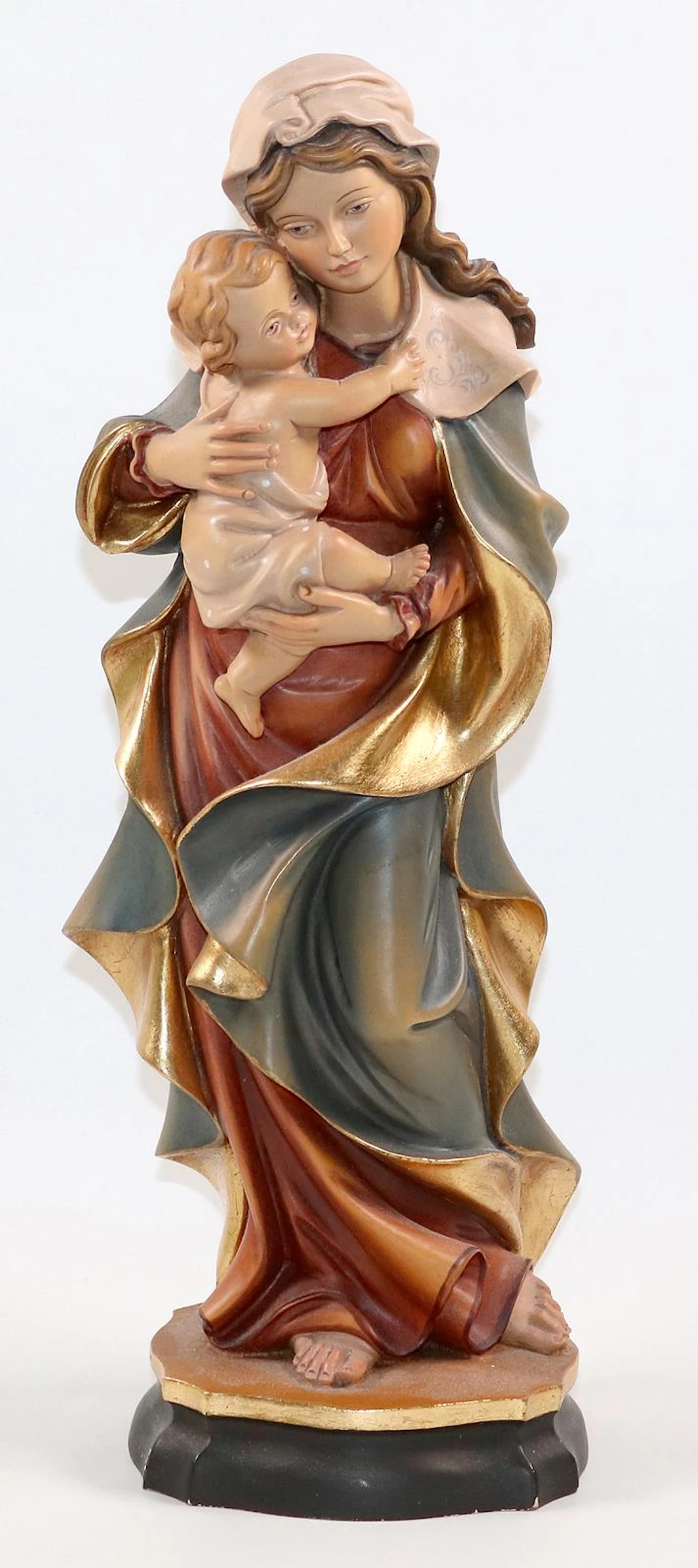 Kollross, Otto Bildhauer Lam/Lohberg (1932-2014). Prächtige Madonna