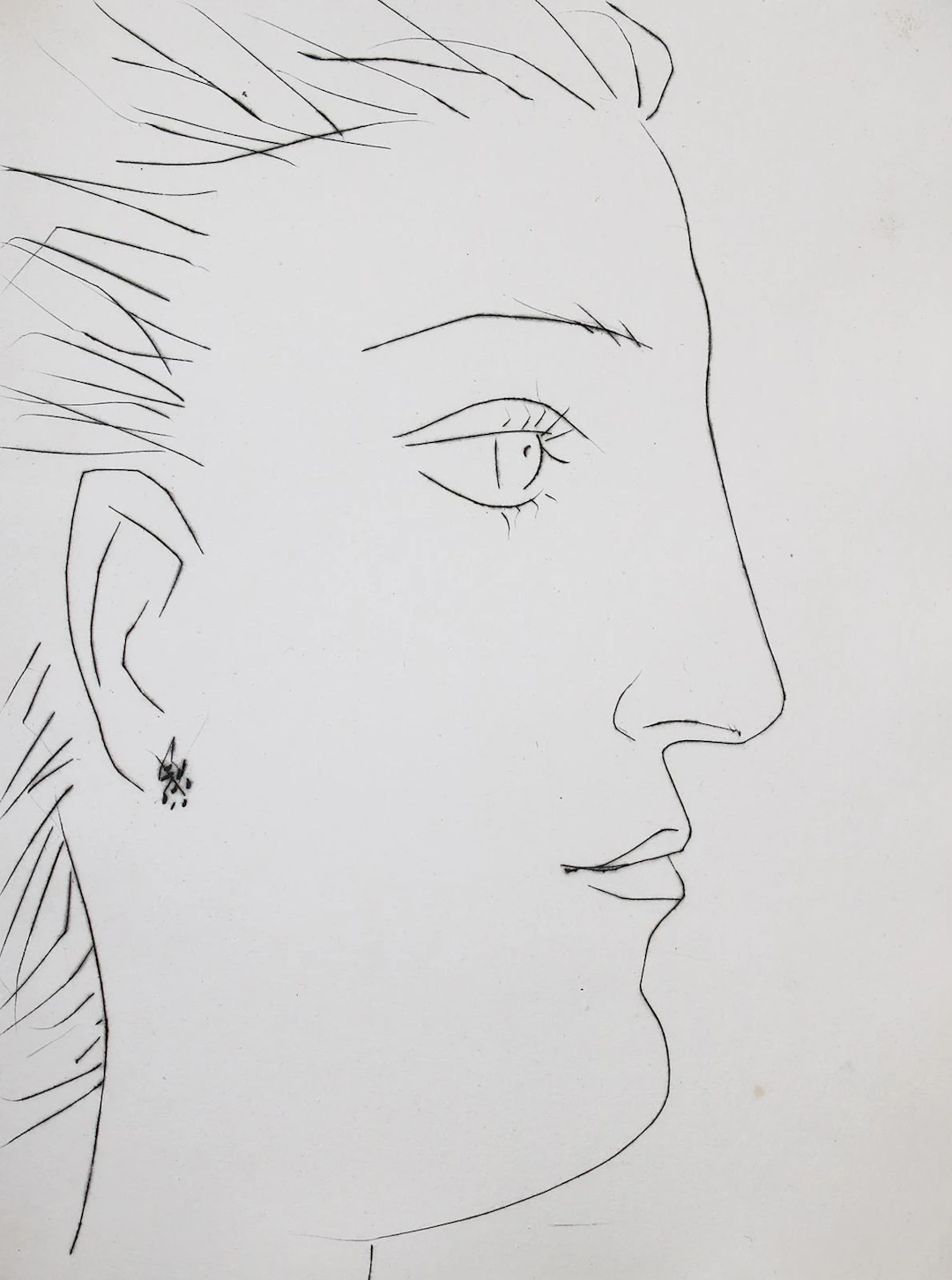 Picasso, Pablo u. Toesca,M. Six Contes Fantasques. Illustrés des six