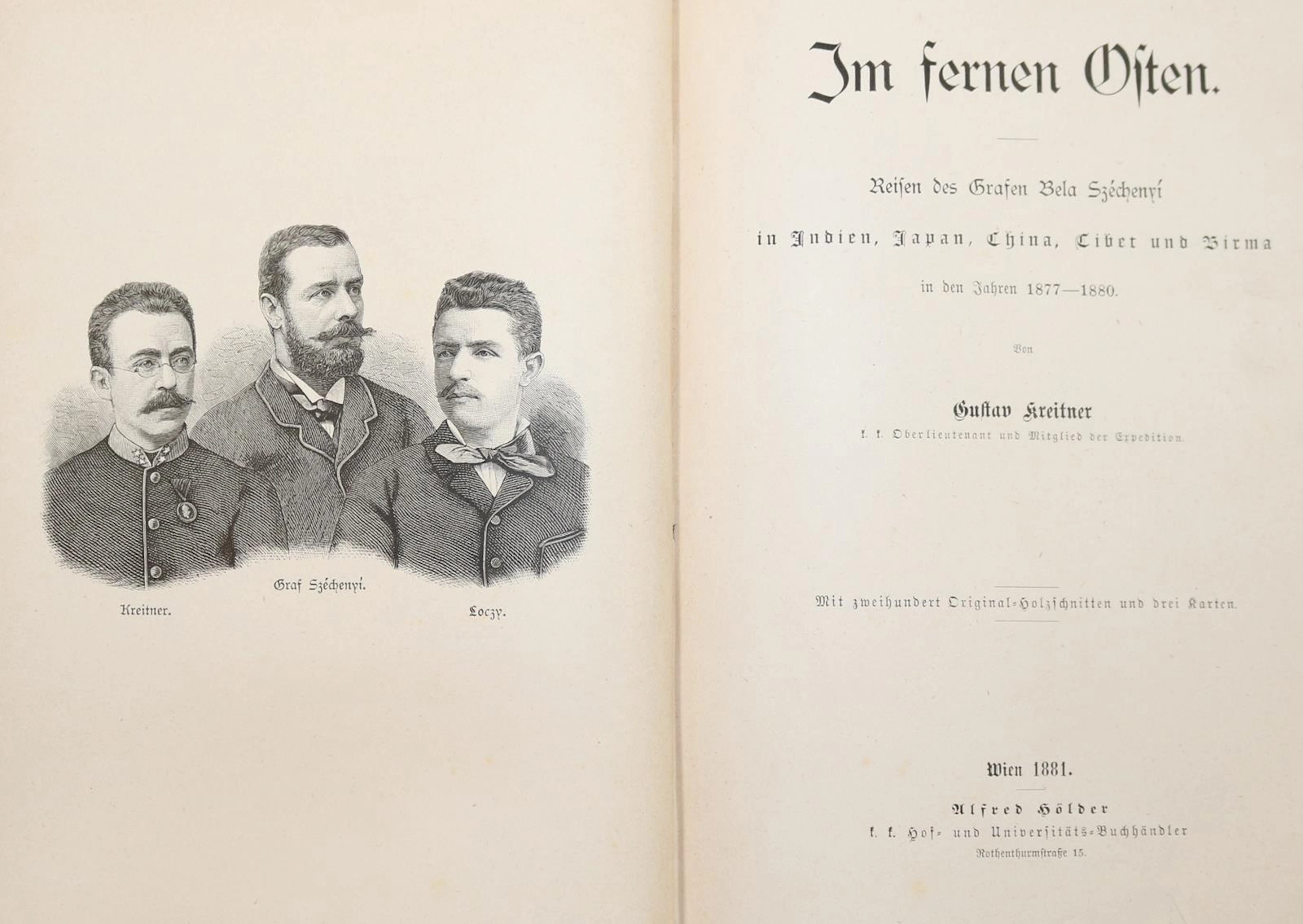 Kreitner,G. Im fernen Osten. Reisen des Grafen Bela Szechenyi in Indien