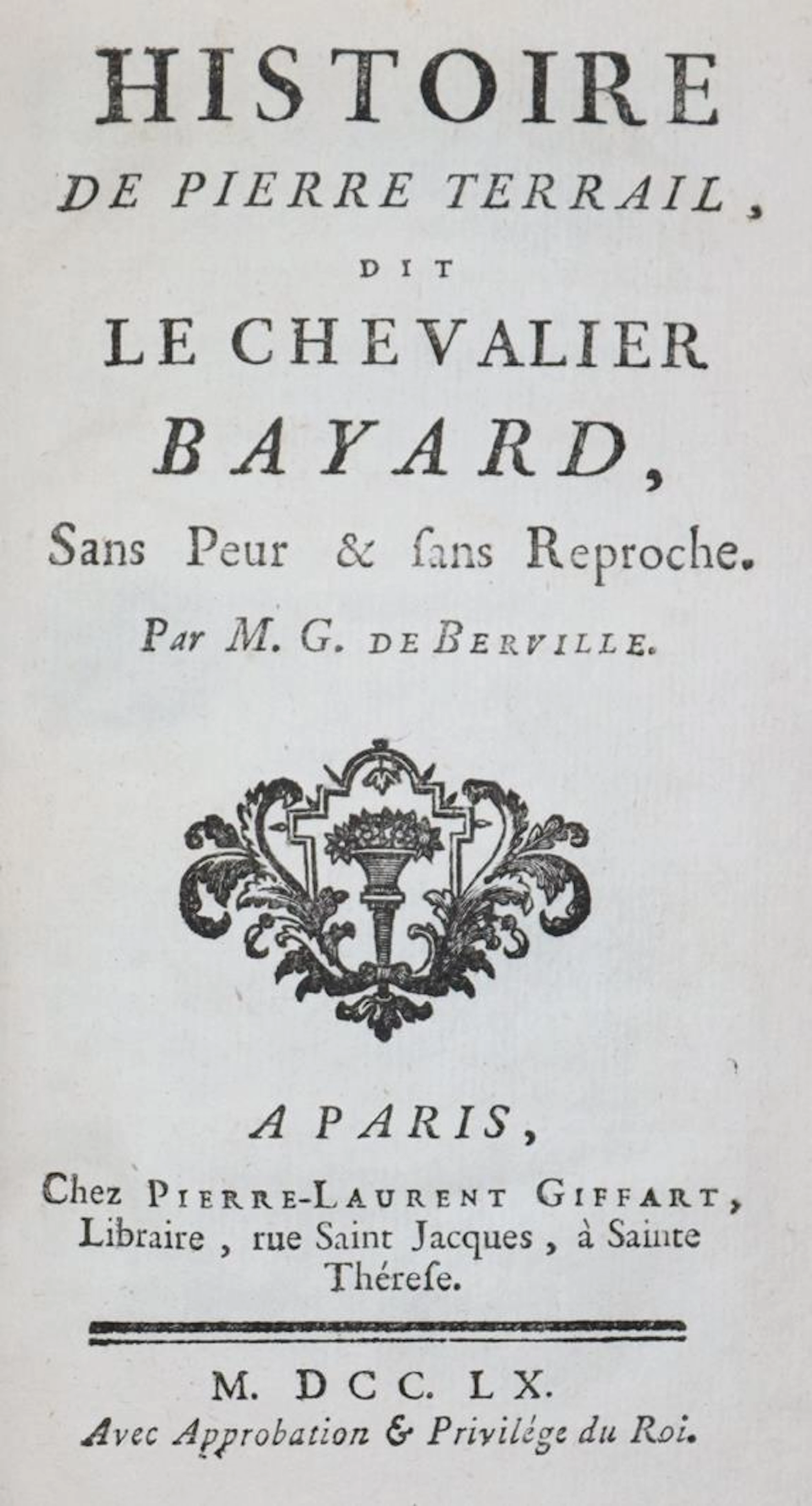 Berville,G.de. Histoire de Pierre Terrail