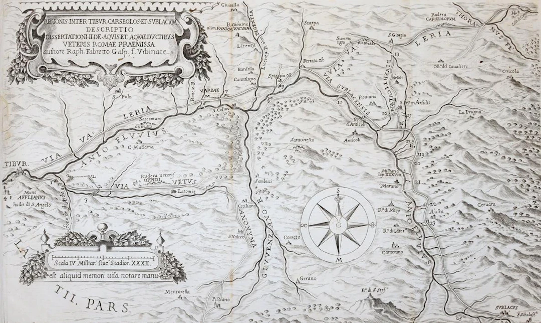 Fabretti,R. De aquis et aquaeductibus veteris Romae. Dissertationes tres. Rom