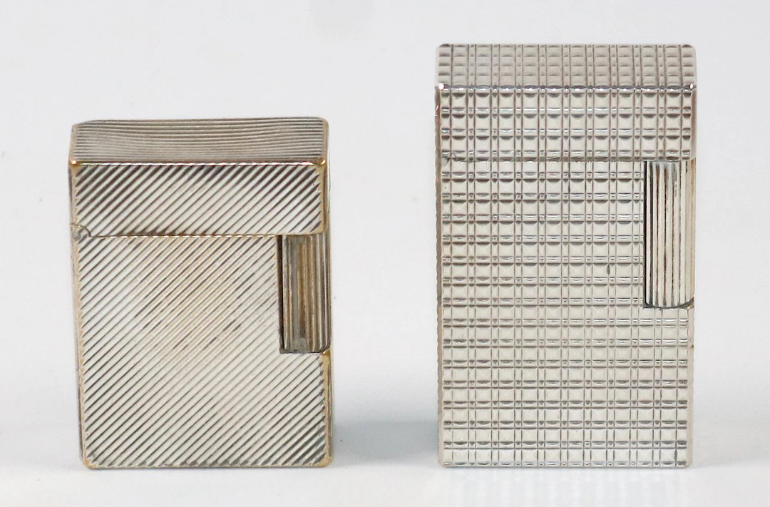 Dupont, Zwei versilberte Feuerzeuge
