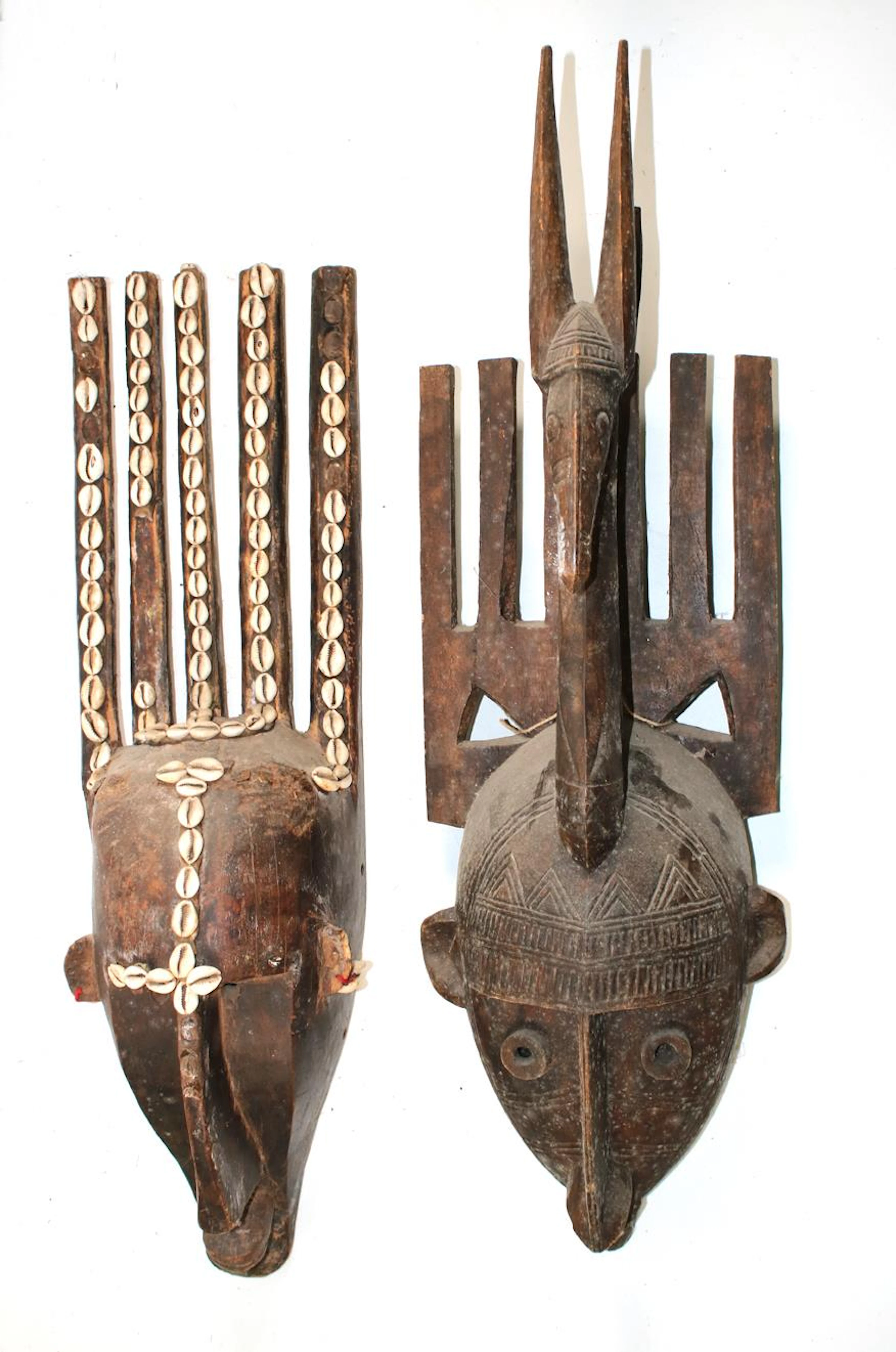 Ntomo Bamana Zwei Masken
