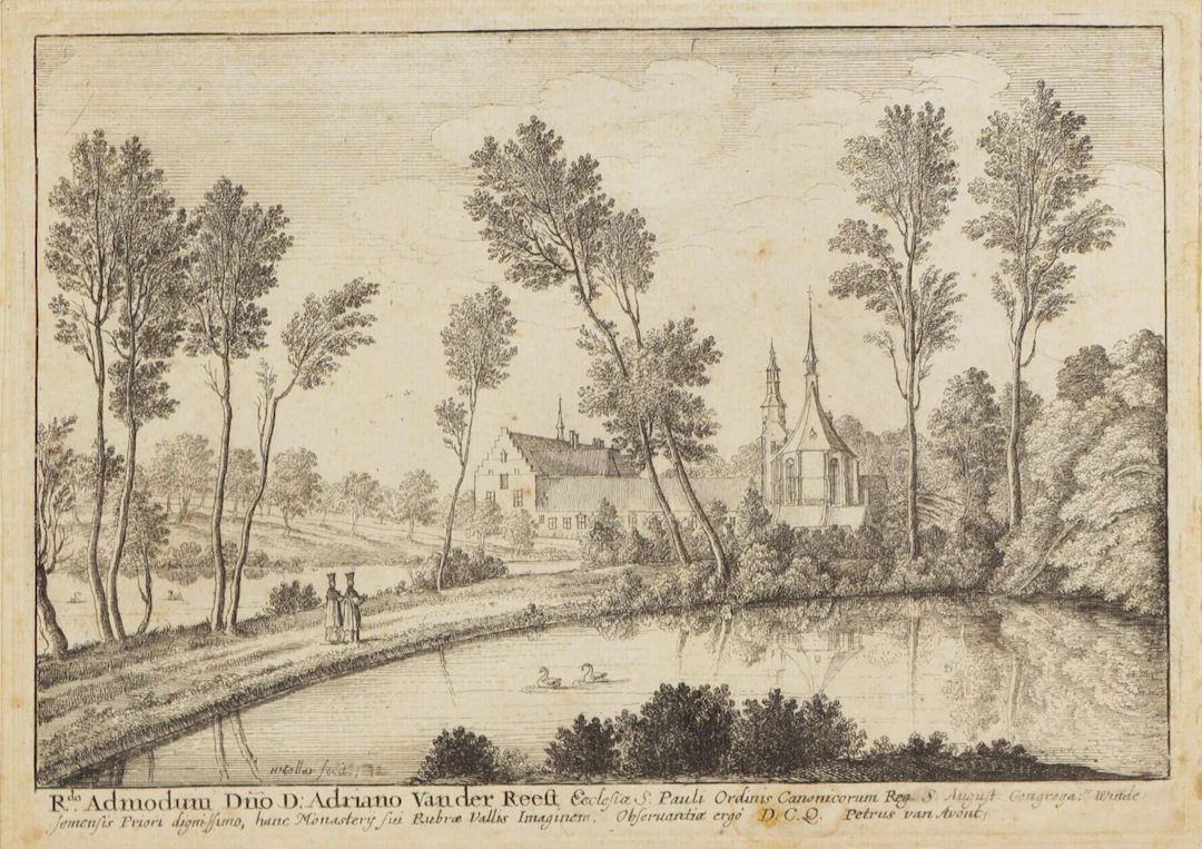 Hollar, Wenzel (1607 Prag - London 1677). "Admodum Dno D: Adriano