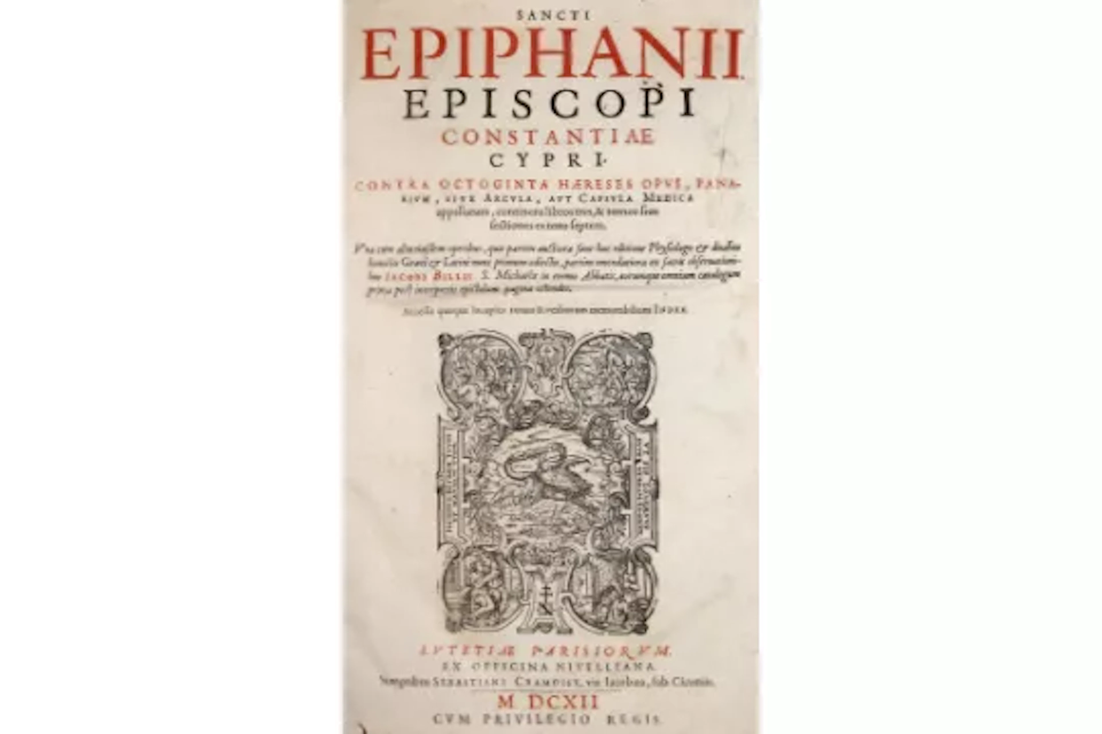 Epiphanius Constantiniae.