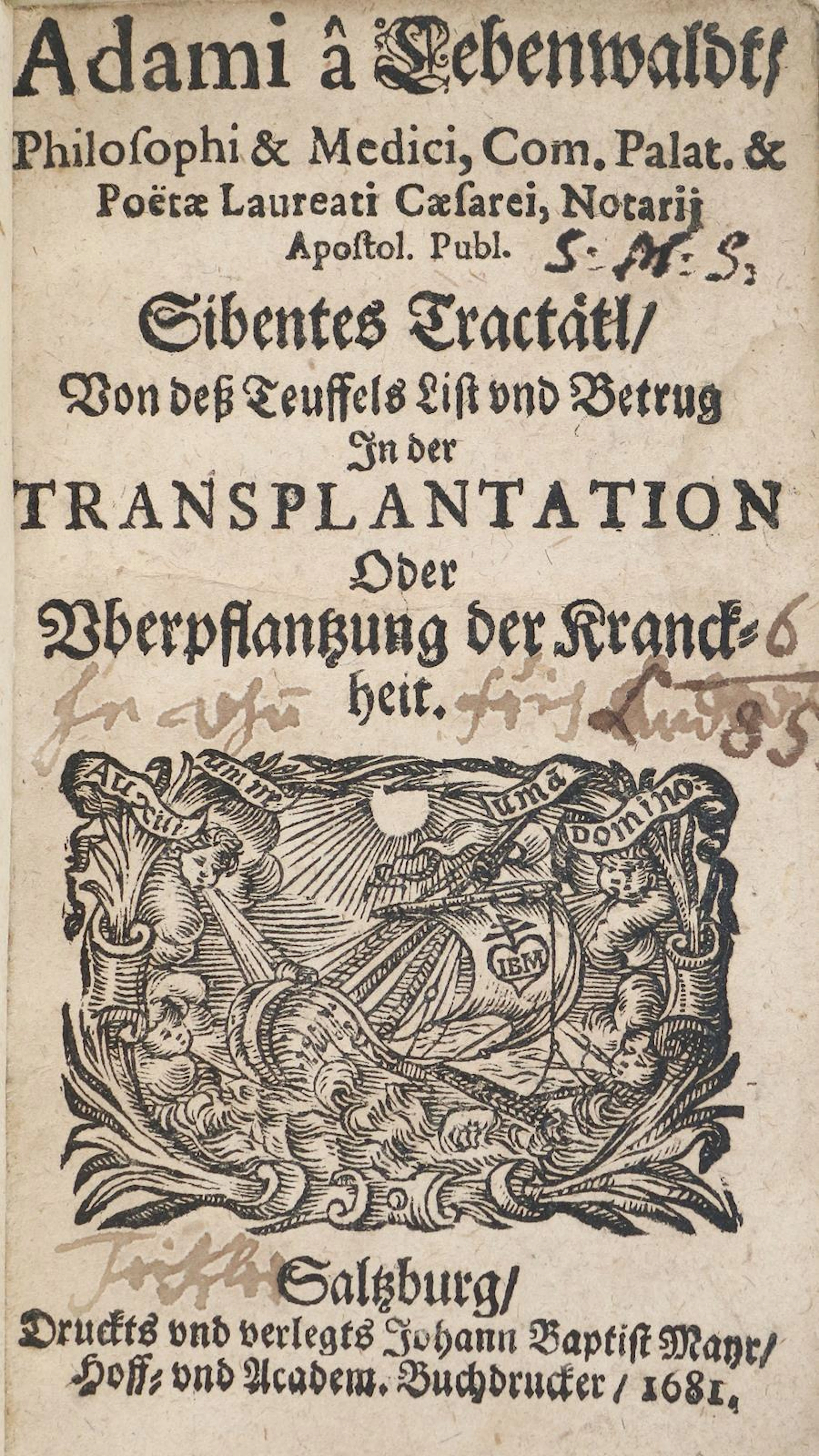 Lebenwaldt,A.v. Sibentes Tractätel