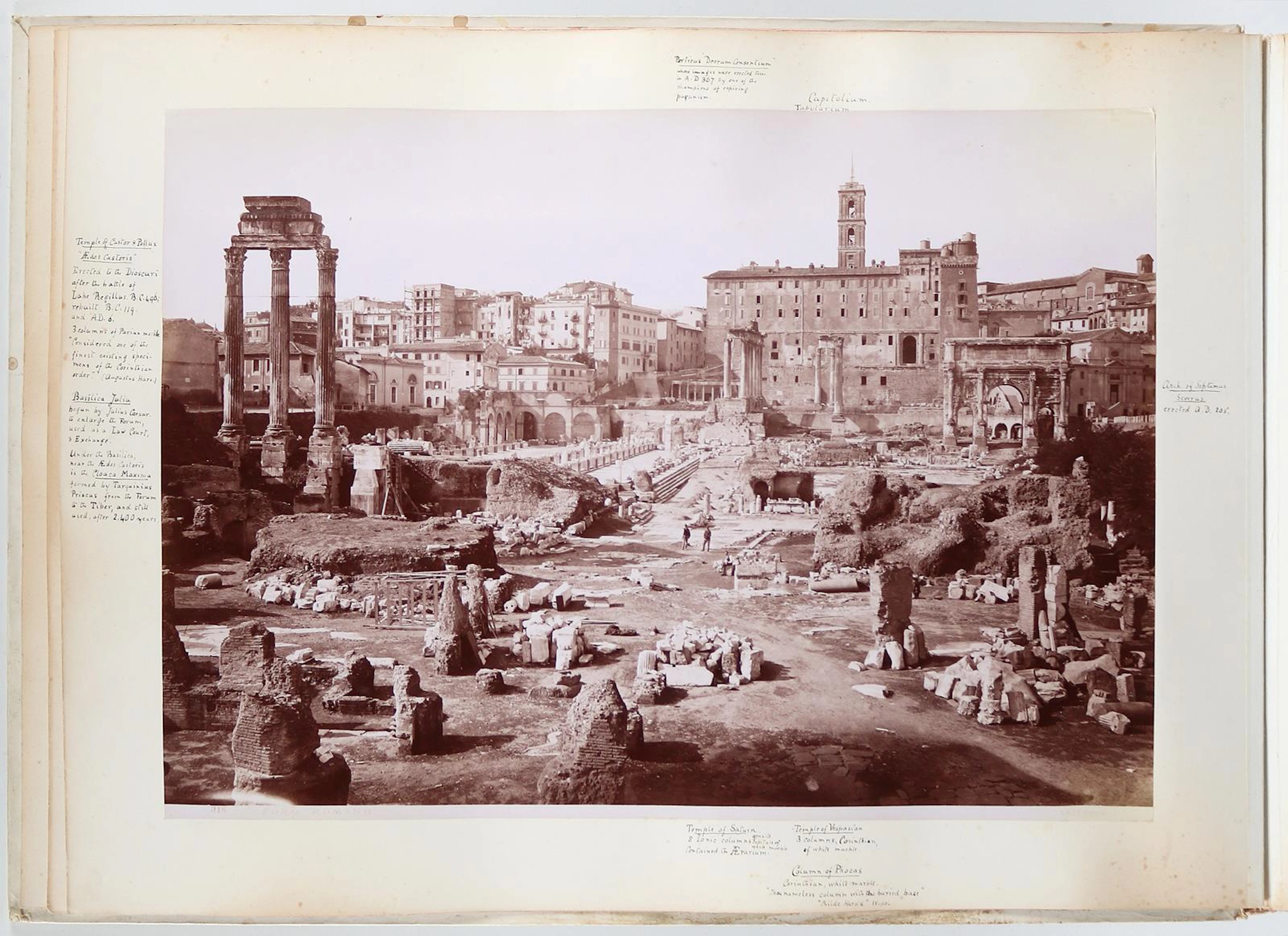 Roma und Scultura Antica. (Deckentitel)