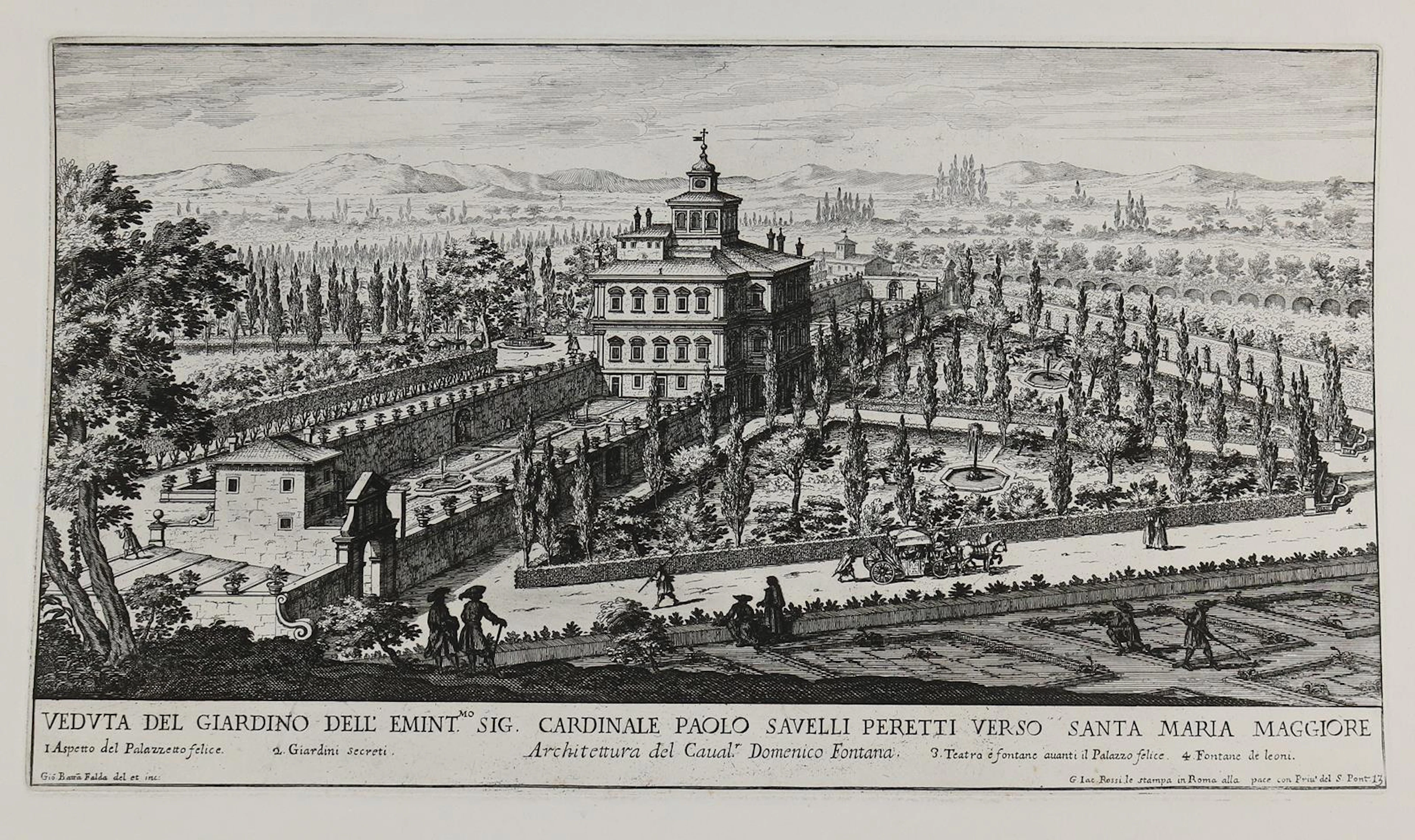 Falda, Giovanni Battista (1643 Rom 1678)